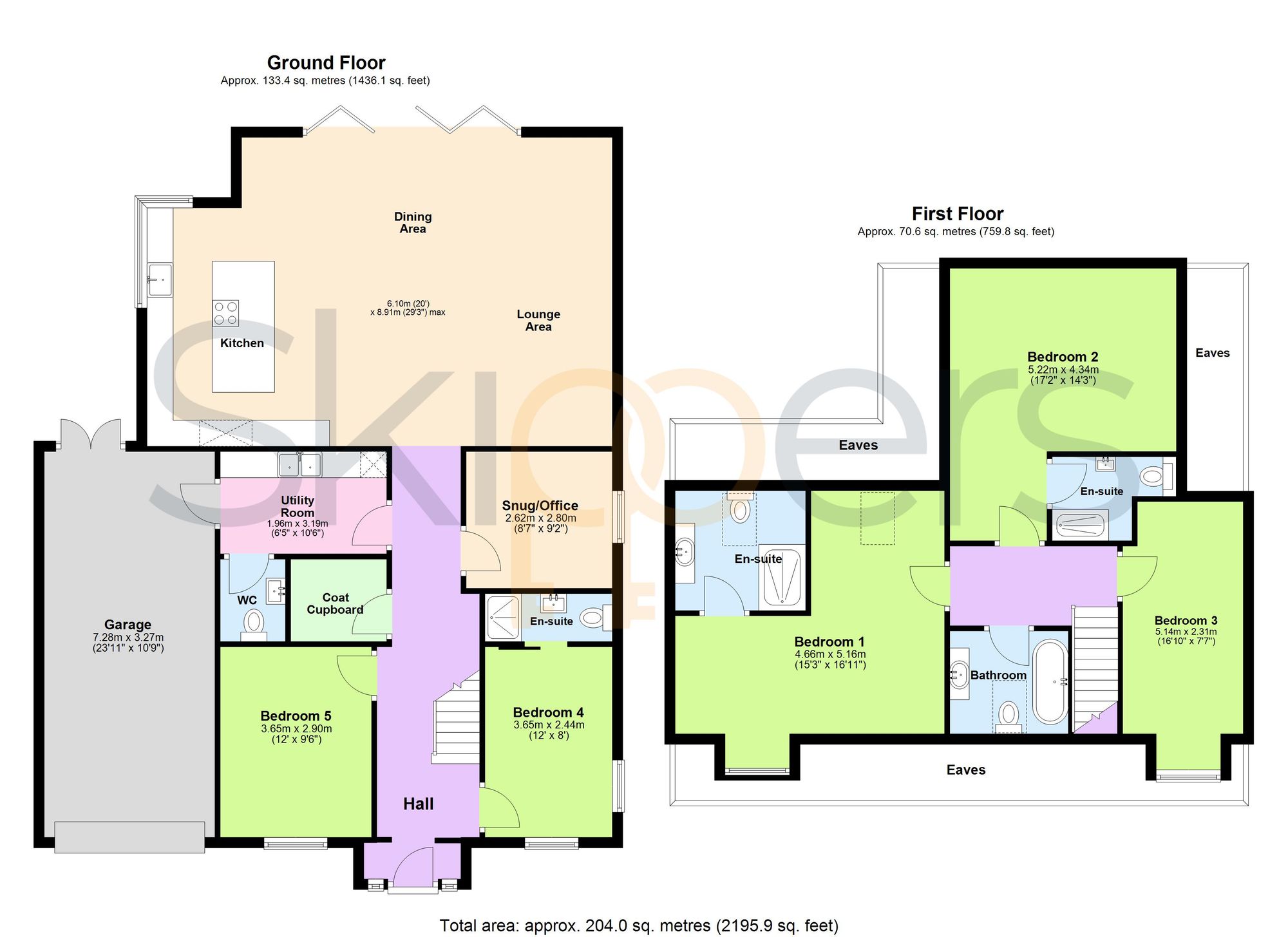 Sheenam Woodchurch Road, Ashford floorplan