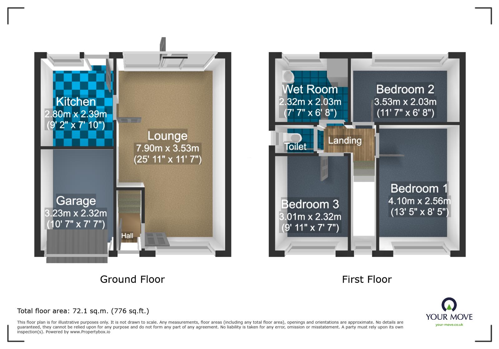 10, Whitegates Road, Dudley floorplan