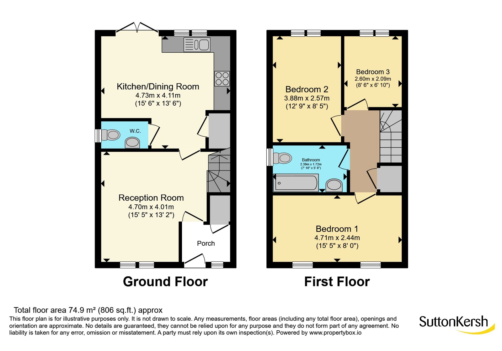 67, Harriers Crescent, Liverpool floorplan
