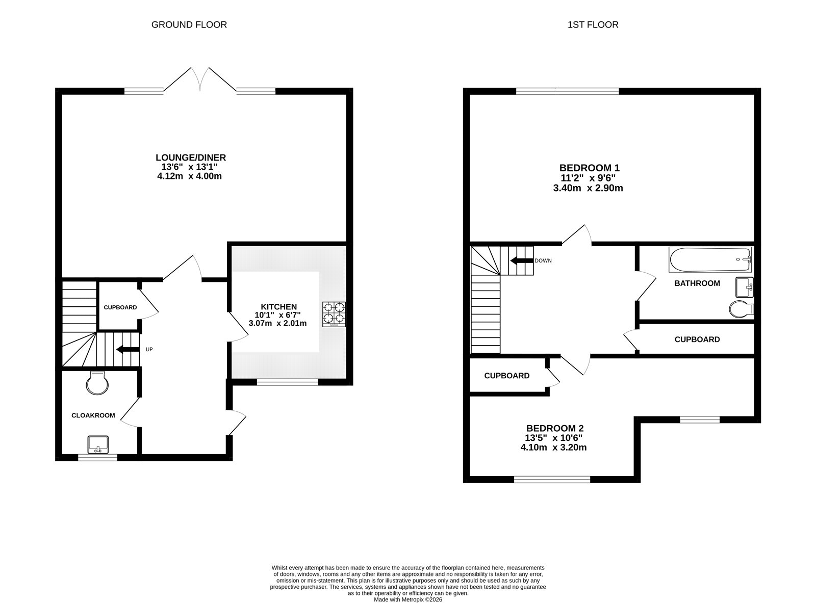17,, Browning Road, Fleet floorplan