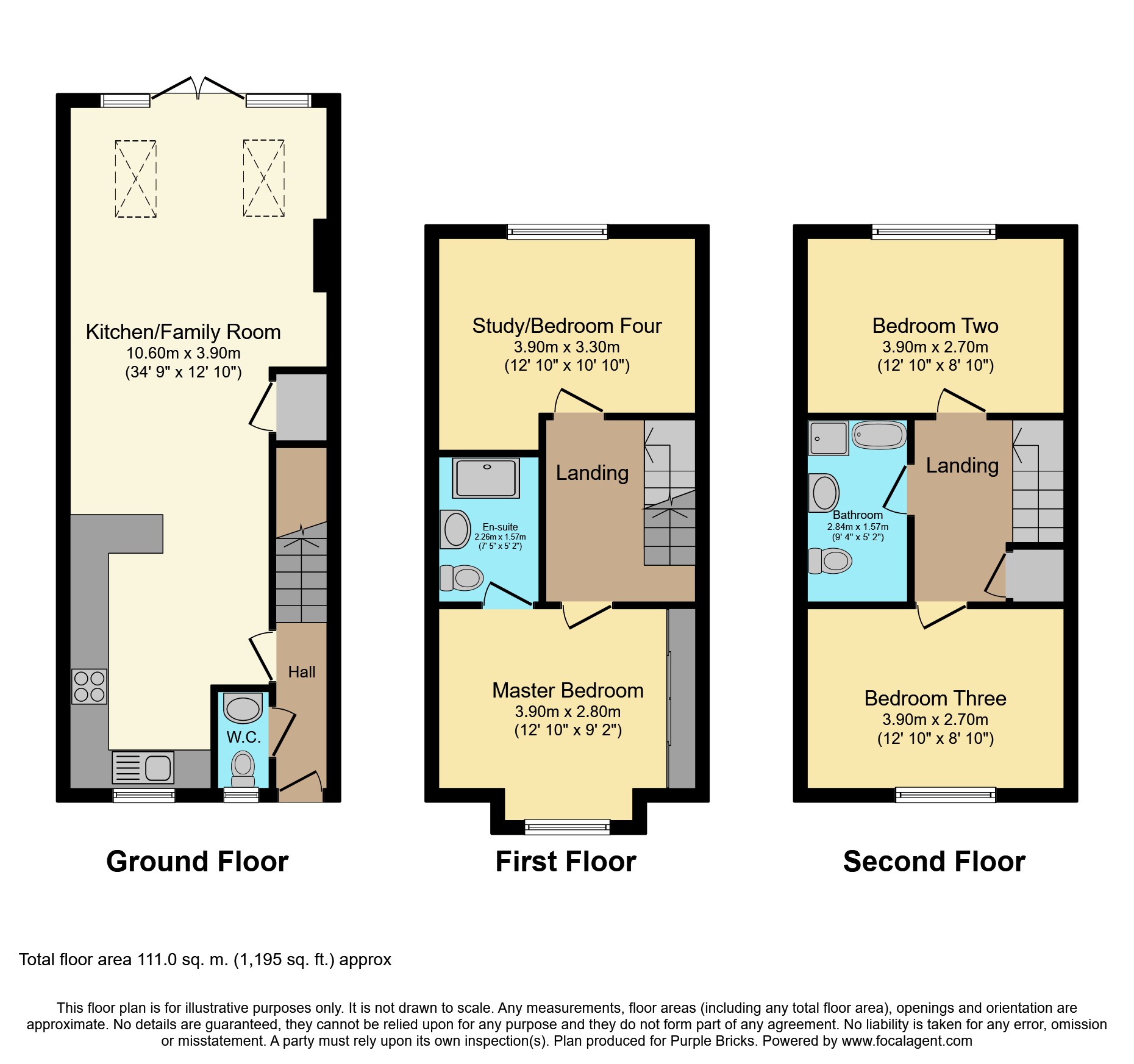 4 Bedrooms Terraced house for sale in Chenille Drive, High Wycombe HP11