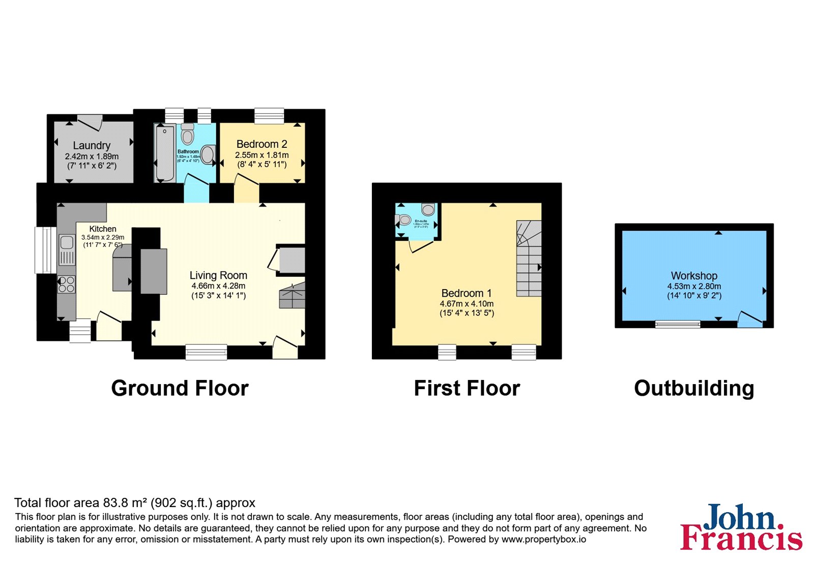 1 Caerau Bach,, Penffordd, Ceredigion floorplan