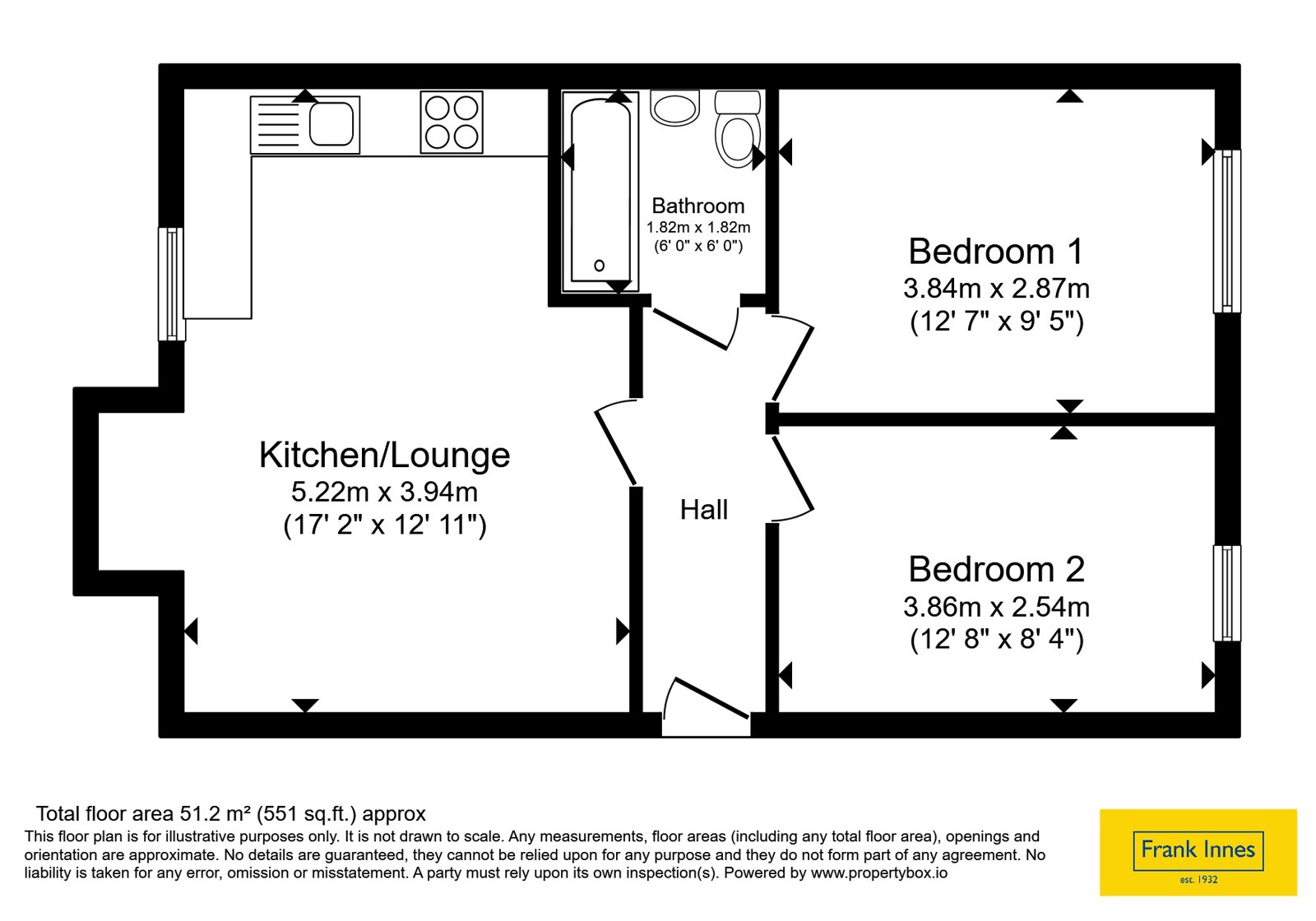 Carlisle Mews, Nottinghamshire floorplan