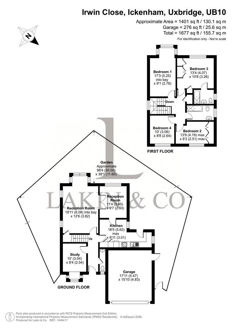 4, Irwin Close, Ickenham floorplan