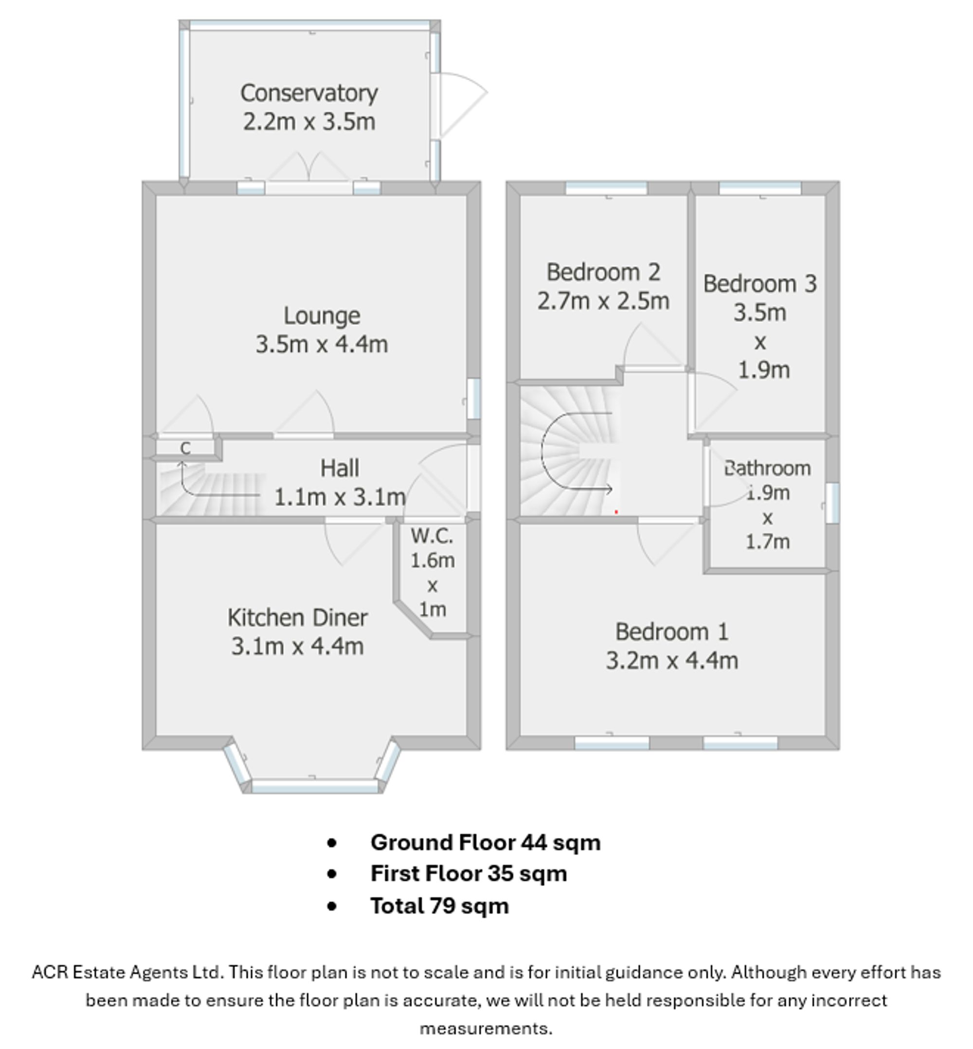 3 Wilby Carr Gardens, Doncaster floorplan