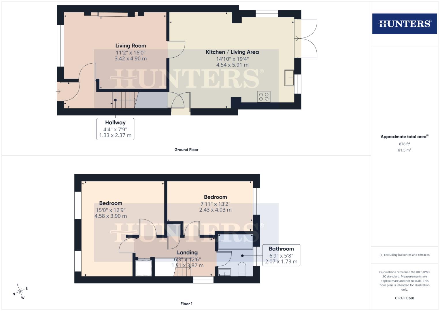 5, Pasture Rise, Bridlington floorplan