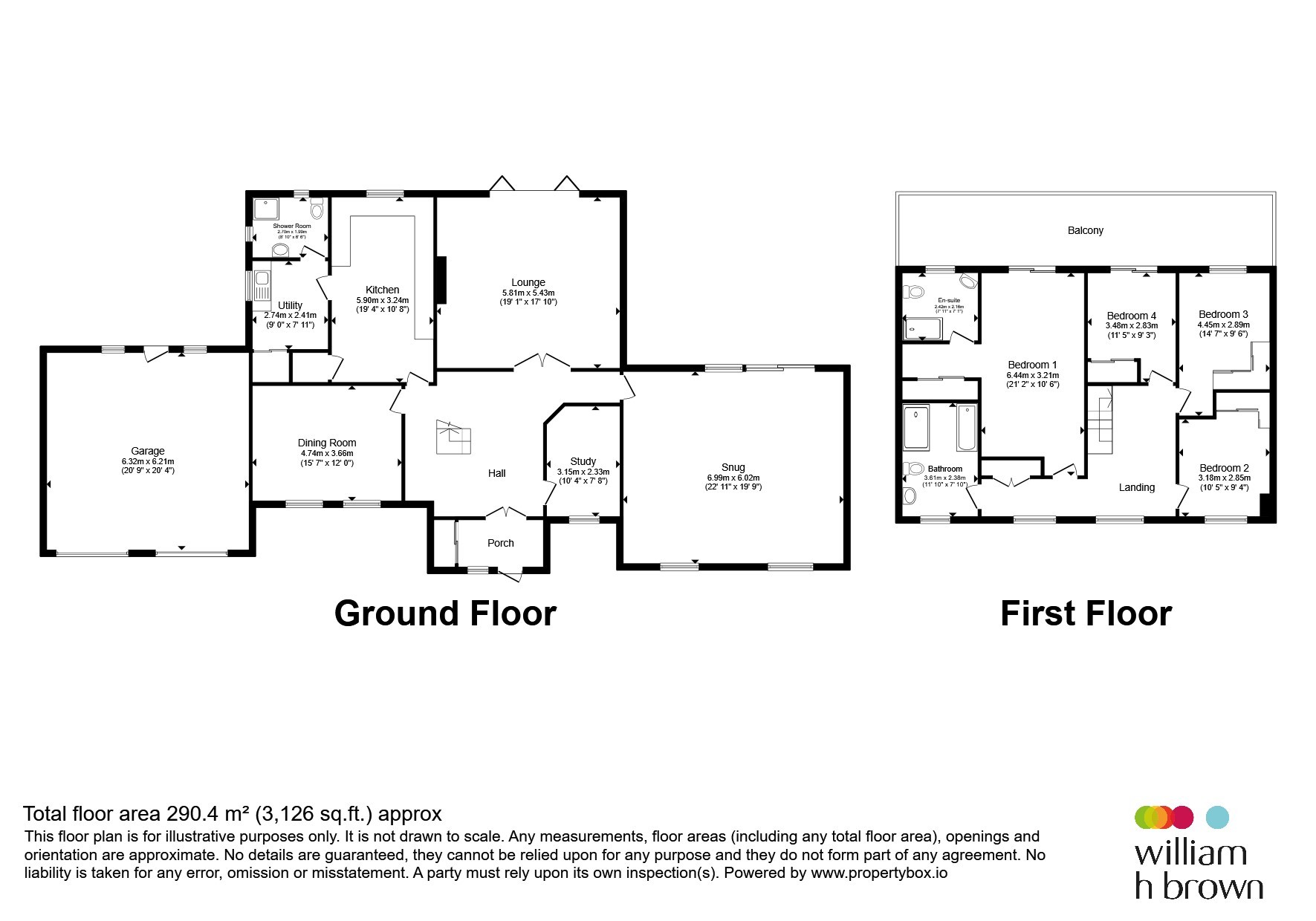 Rosamunde, Felixstowe Road, Ipswich floorplan