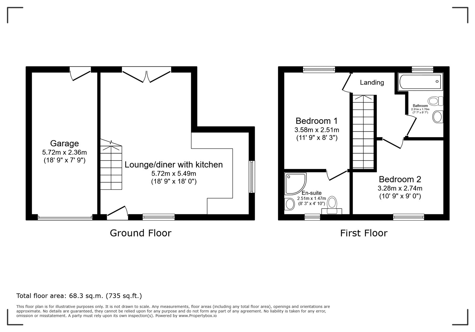 4a, Oak Way, Reading floorplan