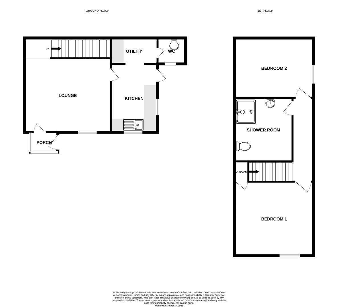 Avon Cottage, Avon Lane, Bideford floorplan
