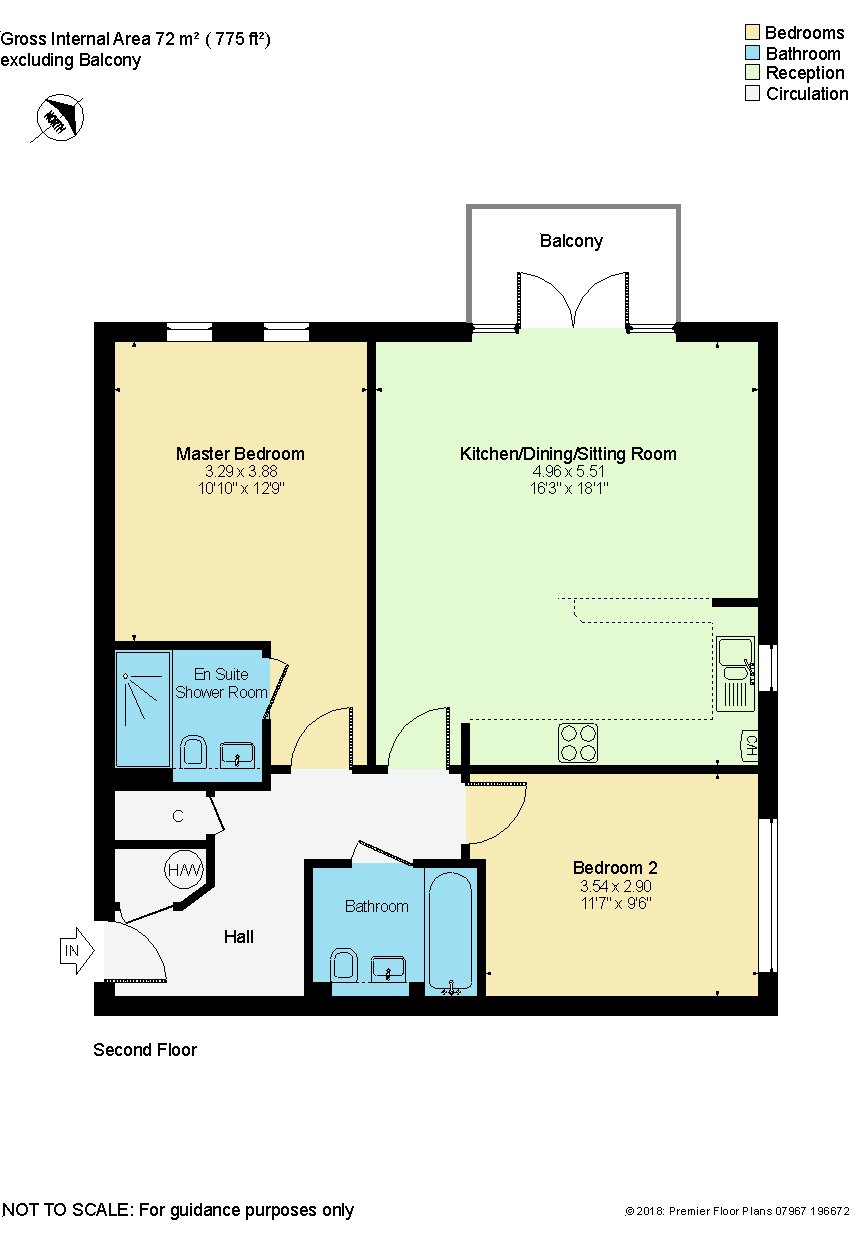 2 Bedrooms Flat for sale in Scholars Walk, Cambridge CB4