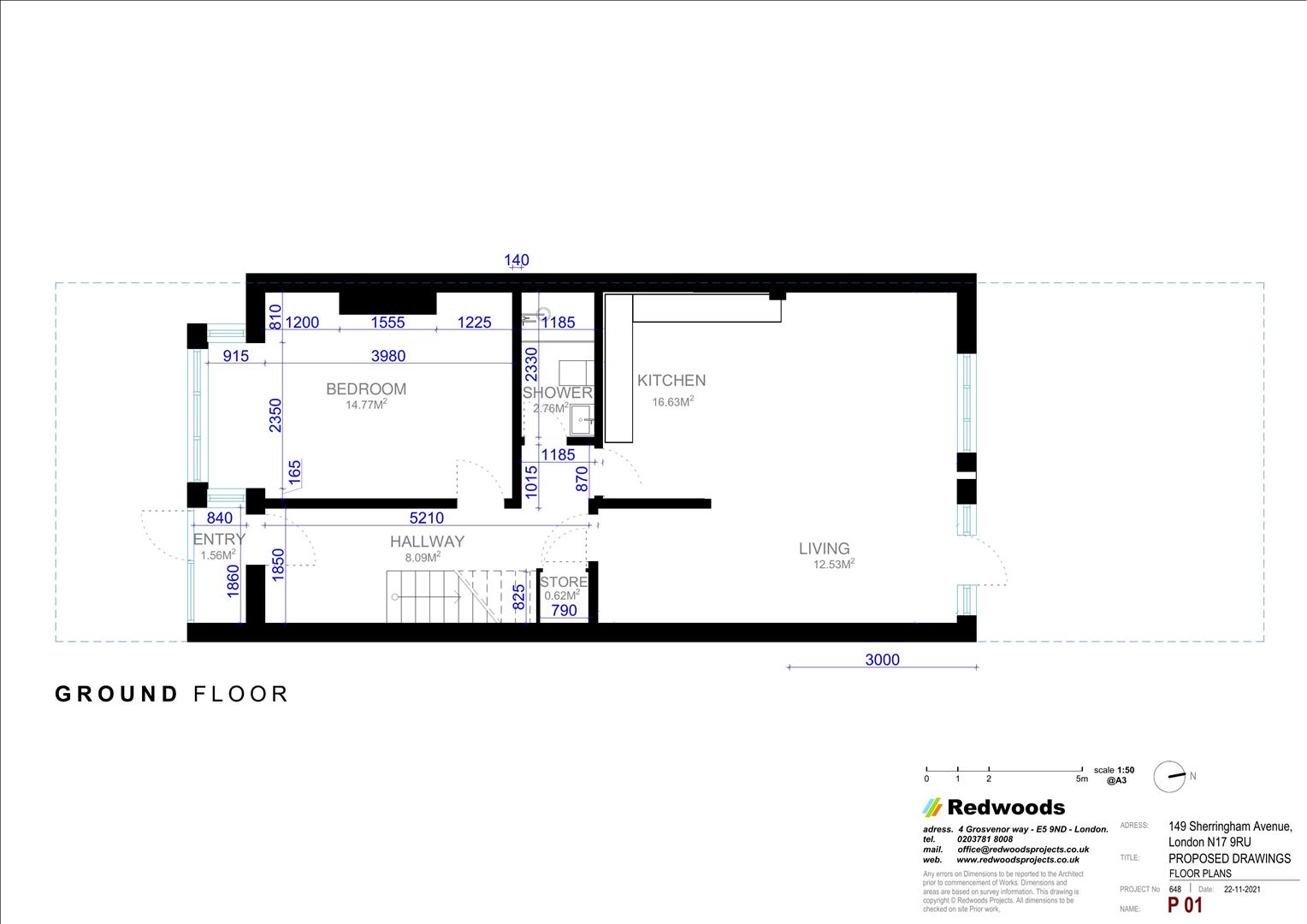 149, Sherringham Avenue, London floorplan