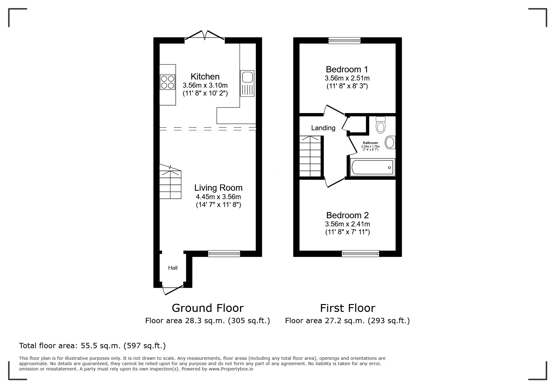 5, Briar Close, Ebbw Vale floorplan