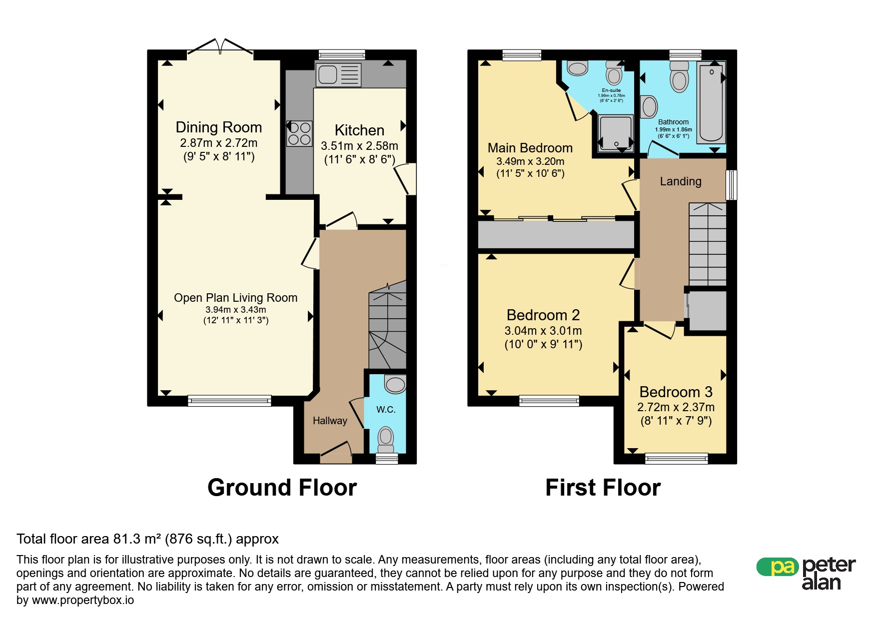 17, Heol Yr Odyn, Cardiff floorplan