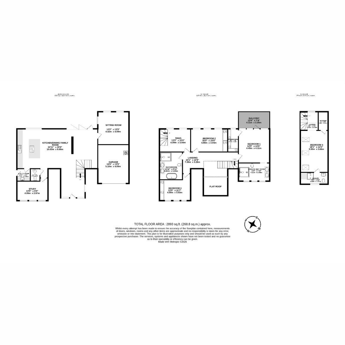 3, Edgewater Oaks, Cottam floorplan