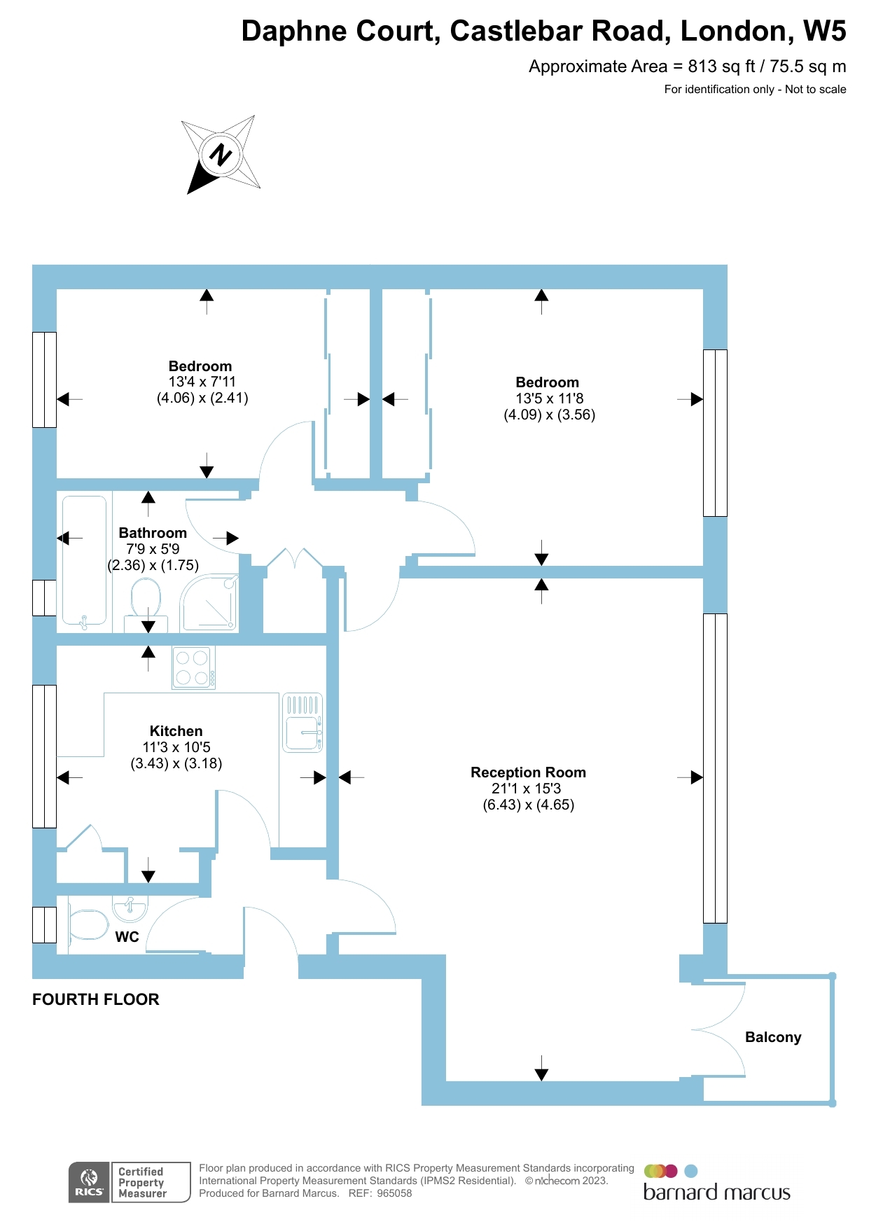 Castlebar Road, London W5, 2 bedroom flat for sale 64307533