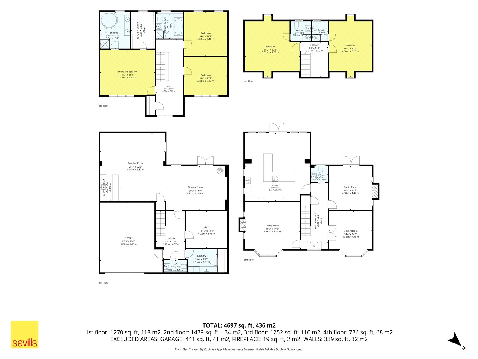 34, Mill Hill Lane, Cheshire floorplan