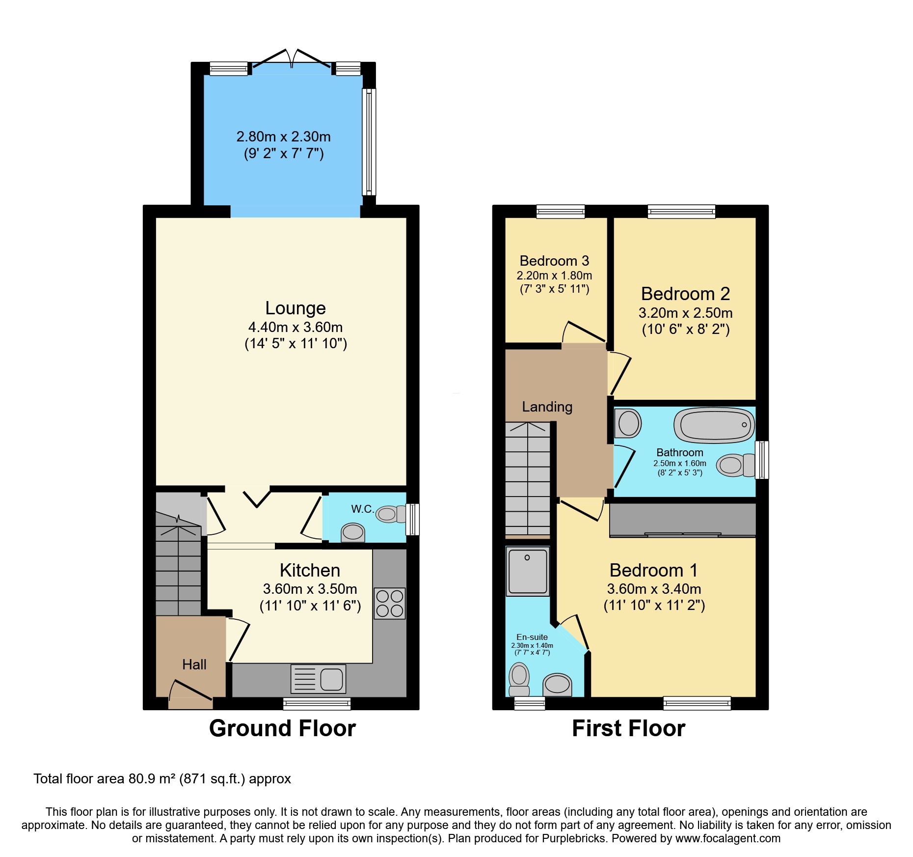 22, Swallow crescent, Leeds floorplan