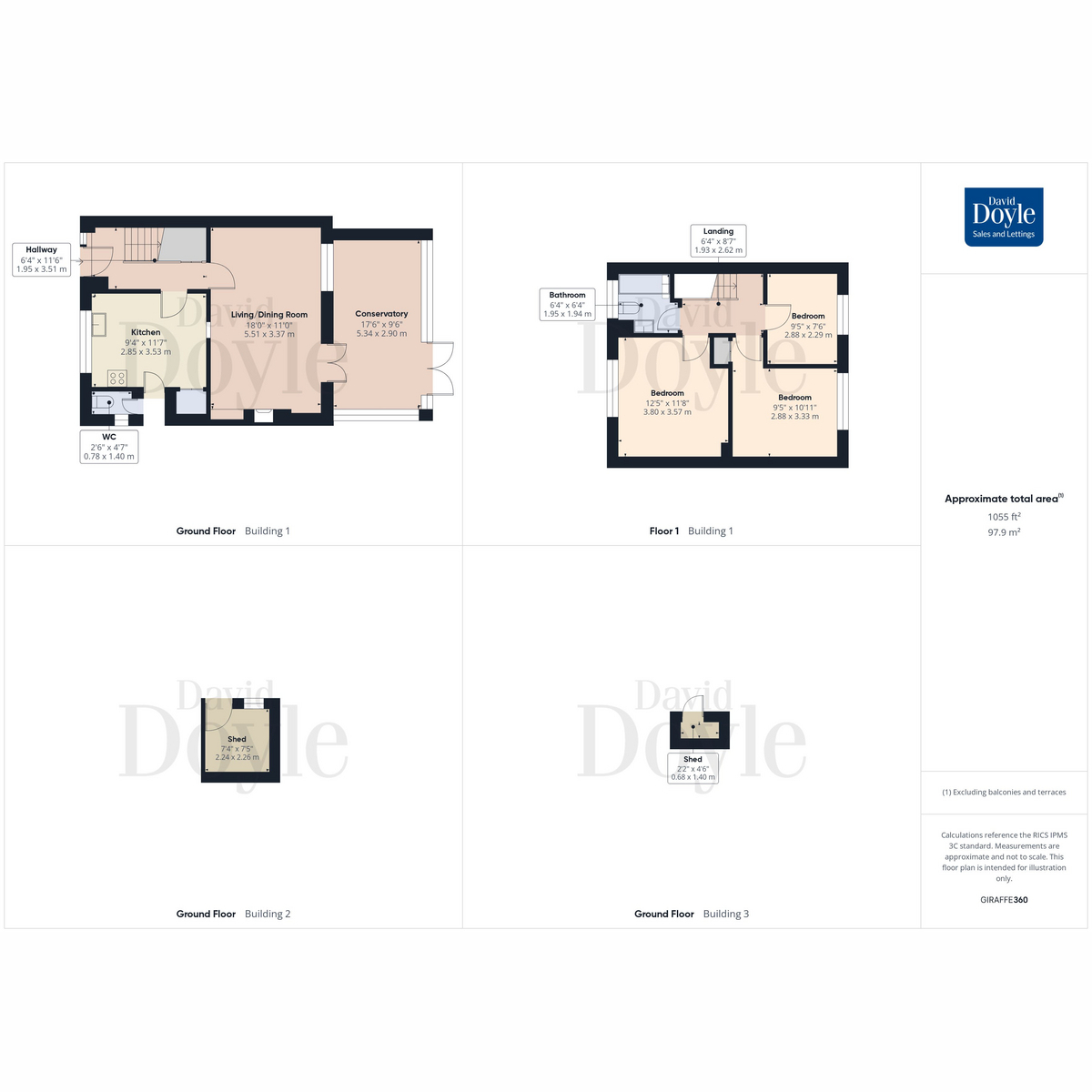 54, Oak Street, Hemel Hempstead floorplan