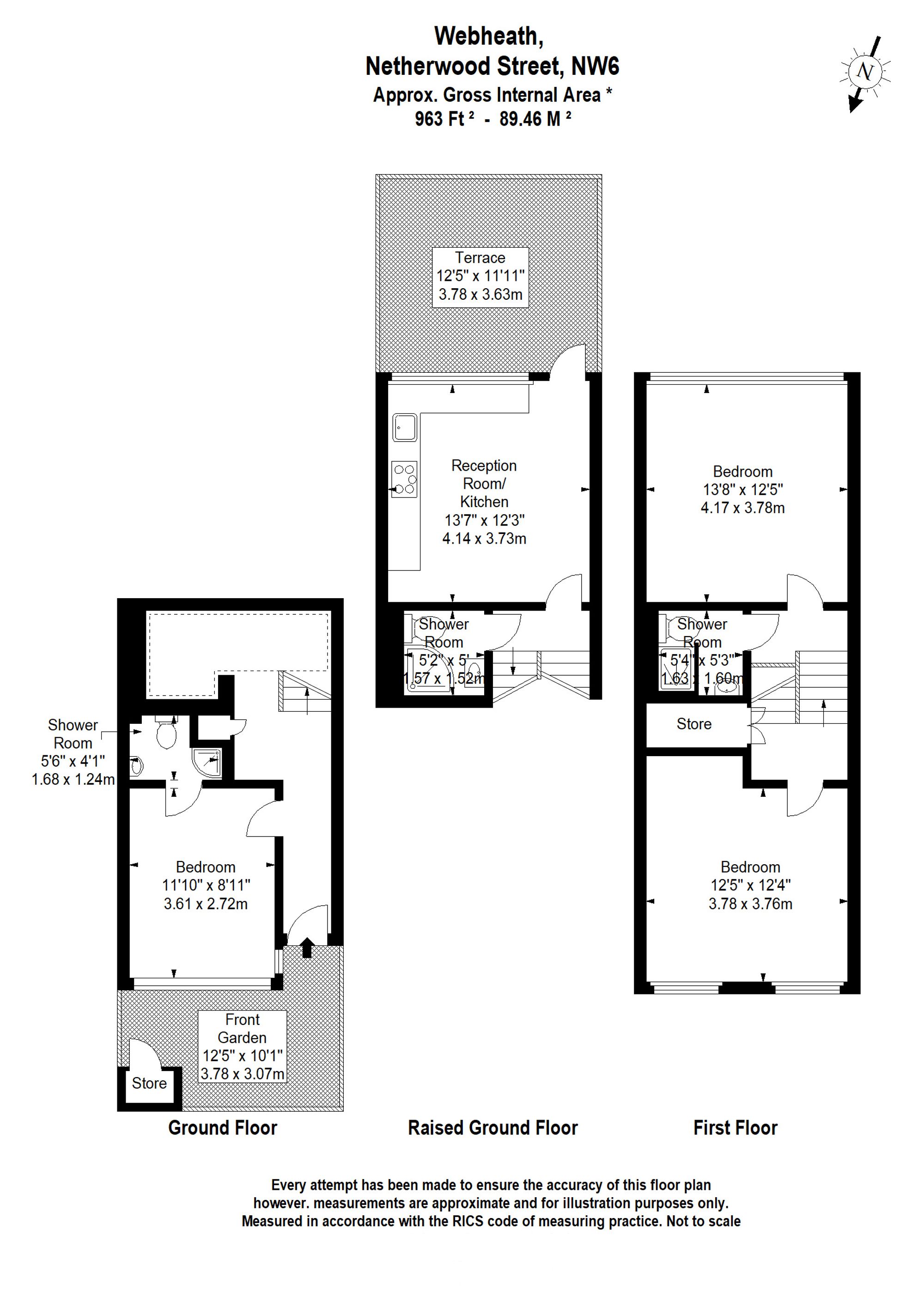 Flat 37, Webheath Netherwood Street, London floorplan