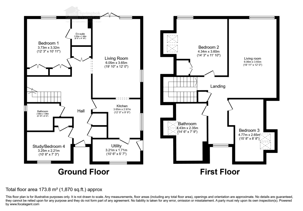 6, Clos Yr Odyn, Llanon floorplan