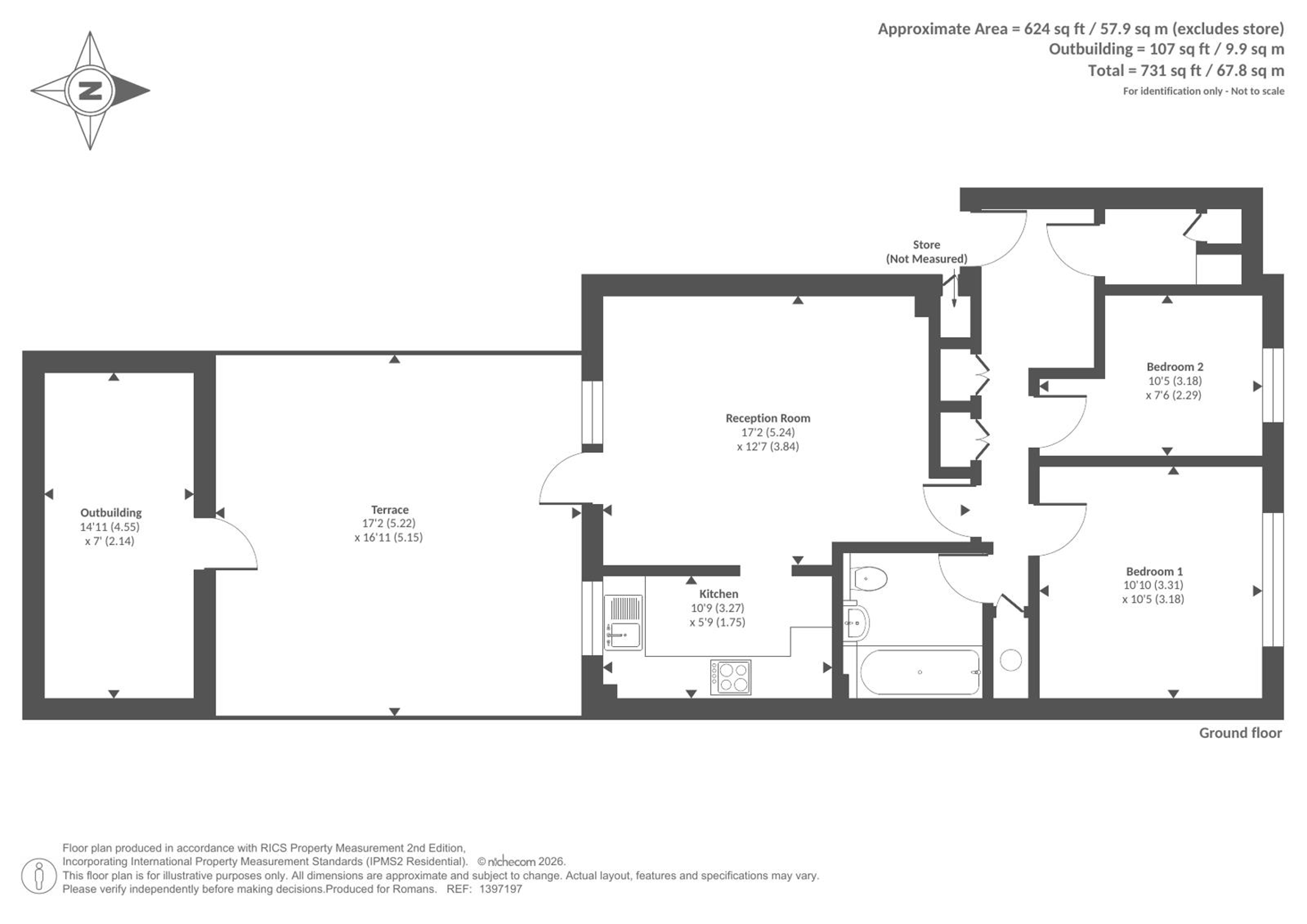 Flat 15 Muirfield House,, St. Andrews, Berkshire floorplan