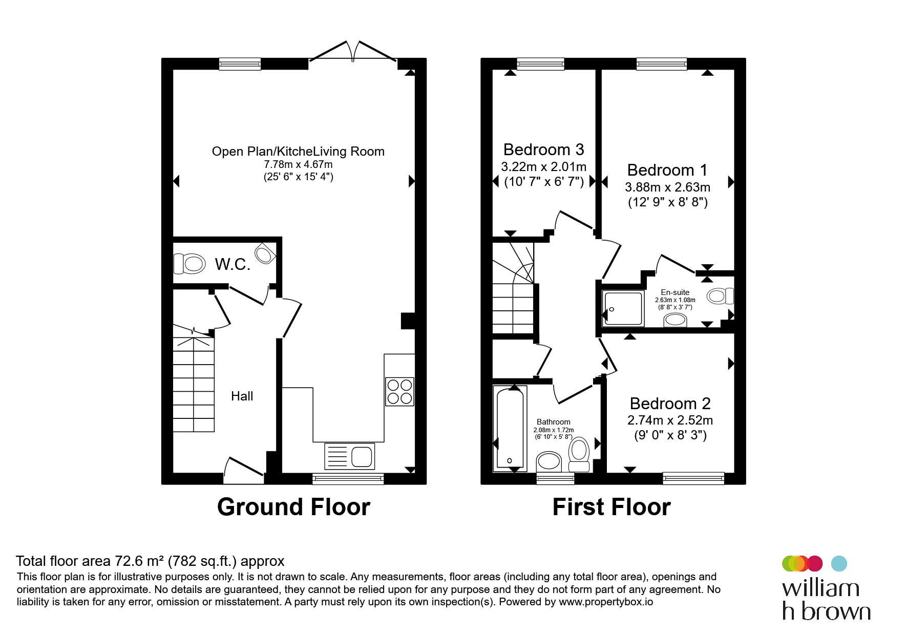 30, Watermead Way, Leicester floorplan