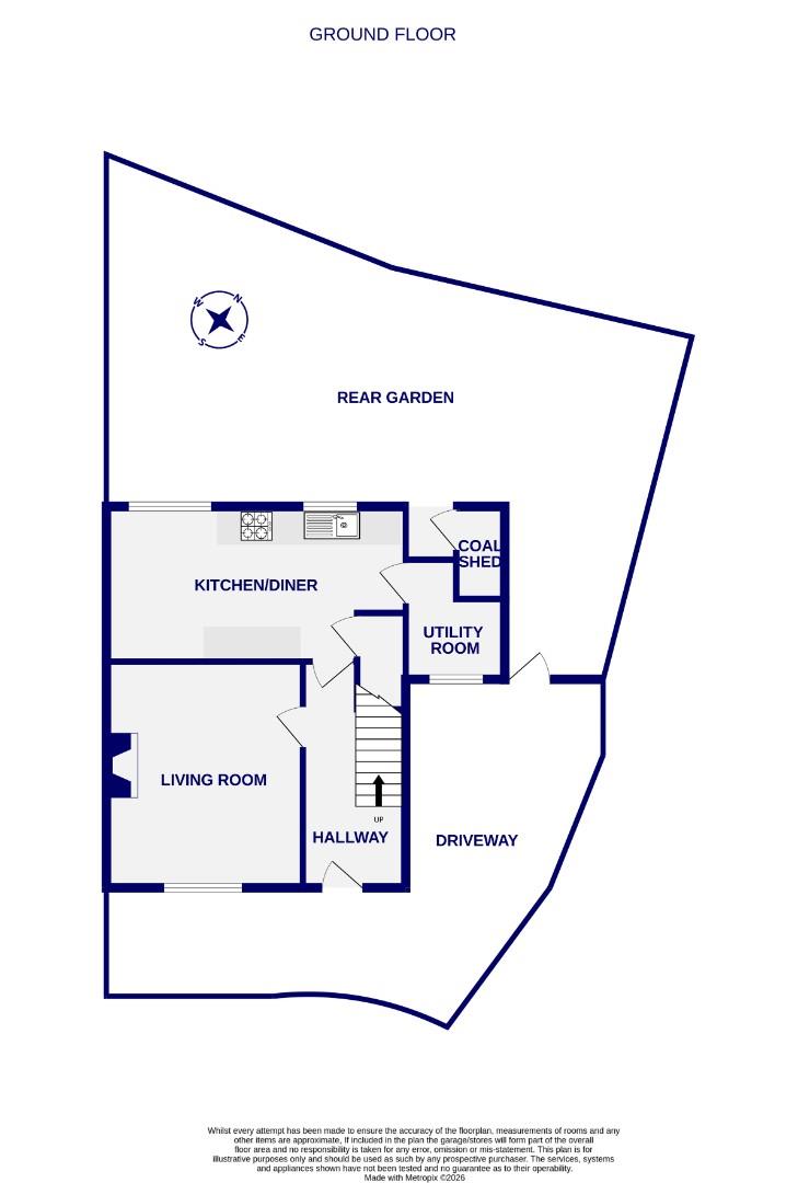 4, Little Avenue, York floorplan