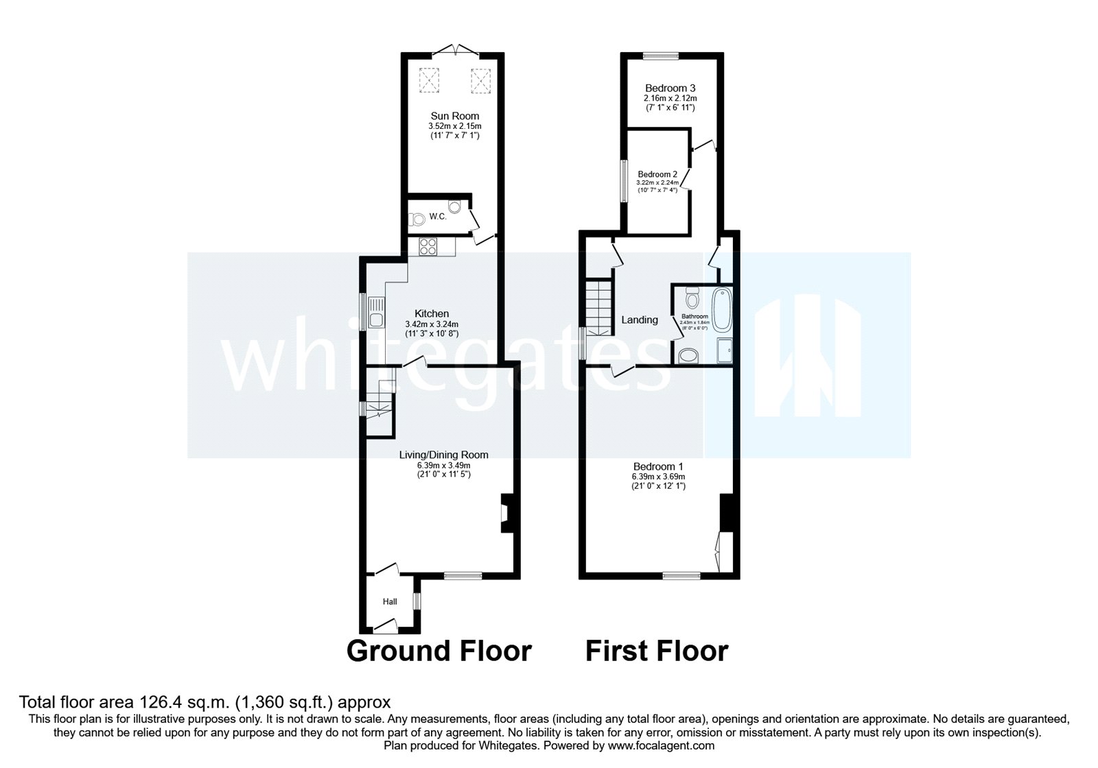 100, Main Road, Nantwich floorplan