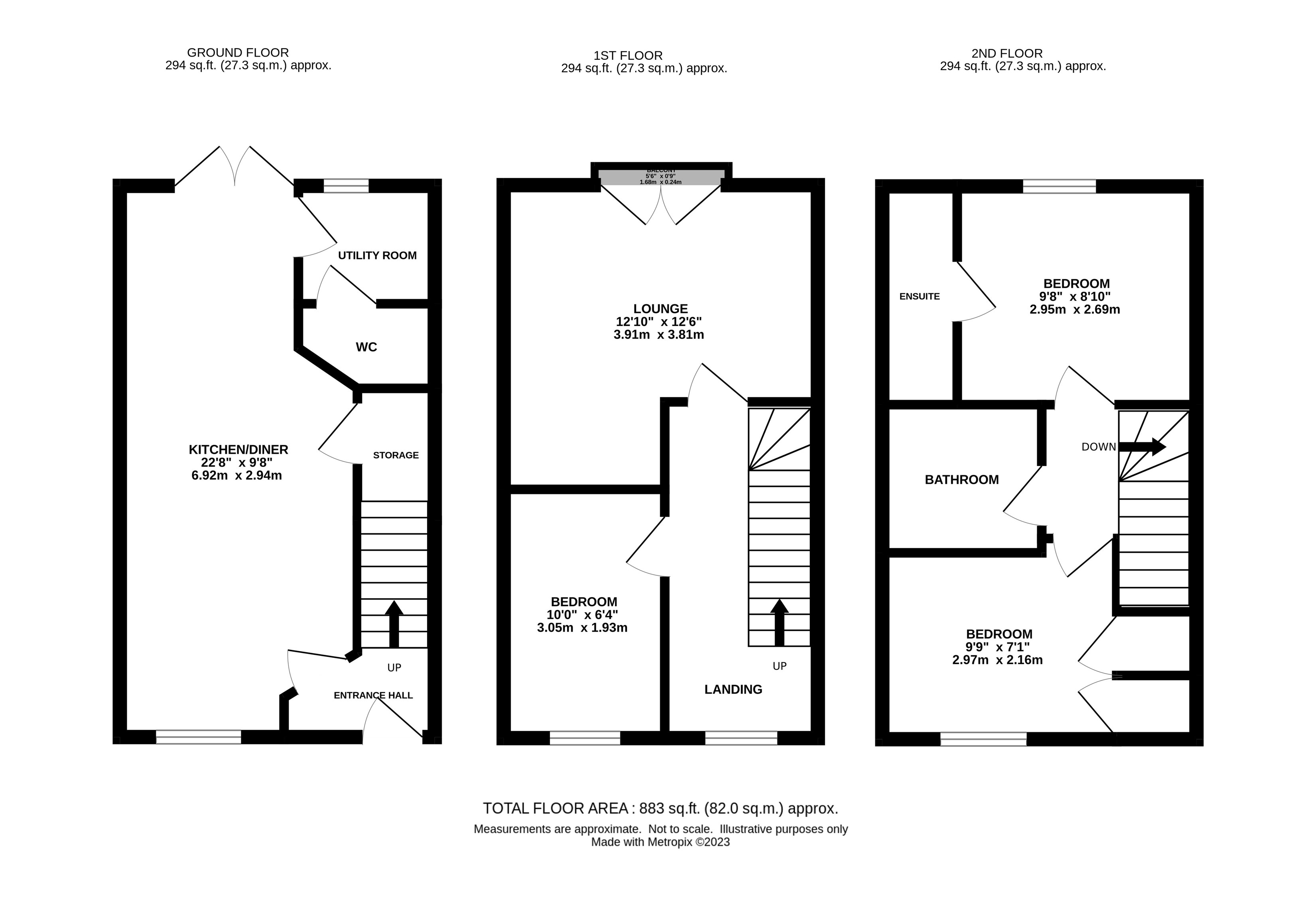 55, Powder Mill Road, Warrington floorplan