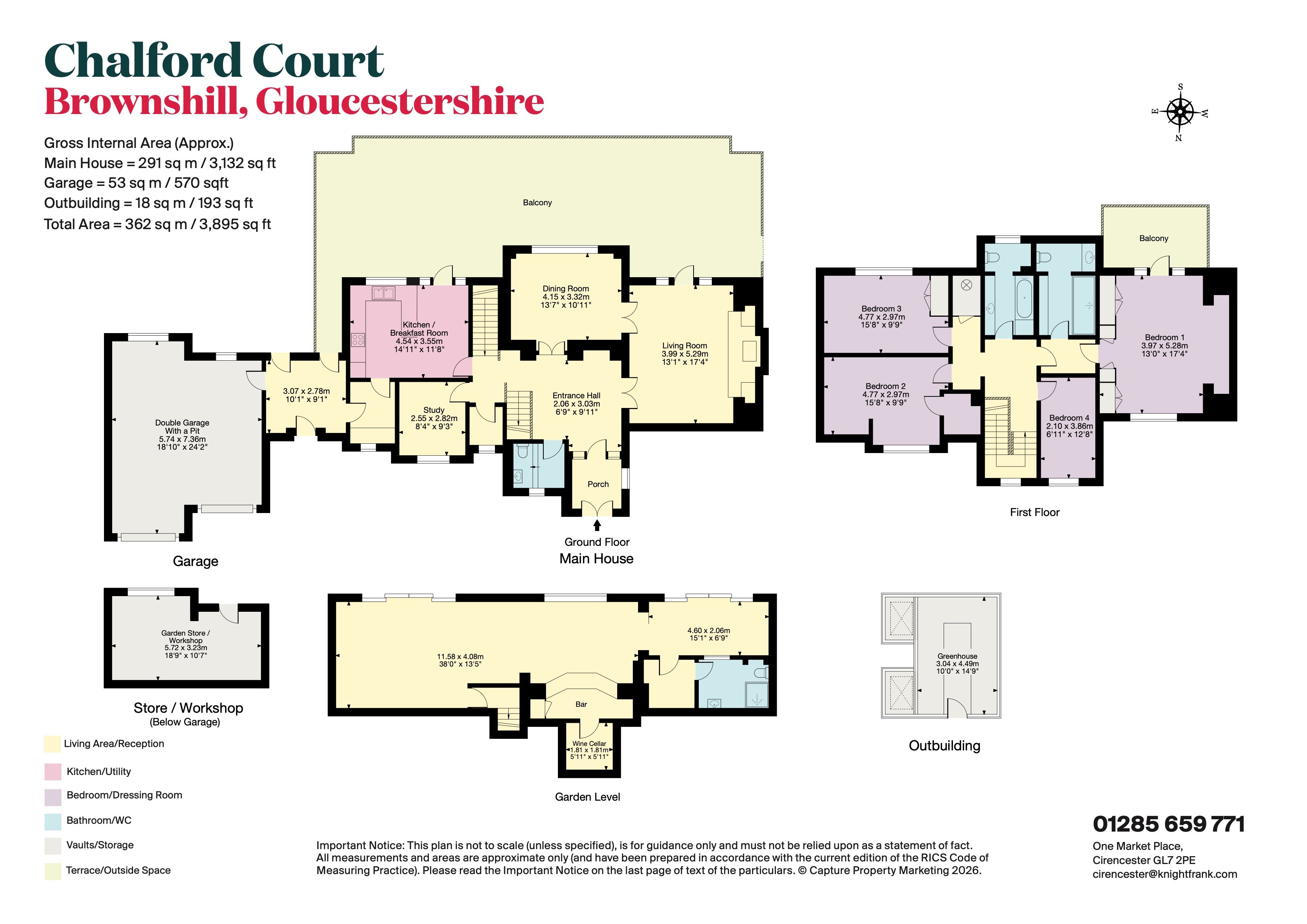 Frithwood, Stroud floorplan