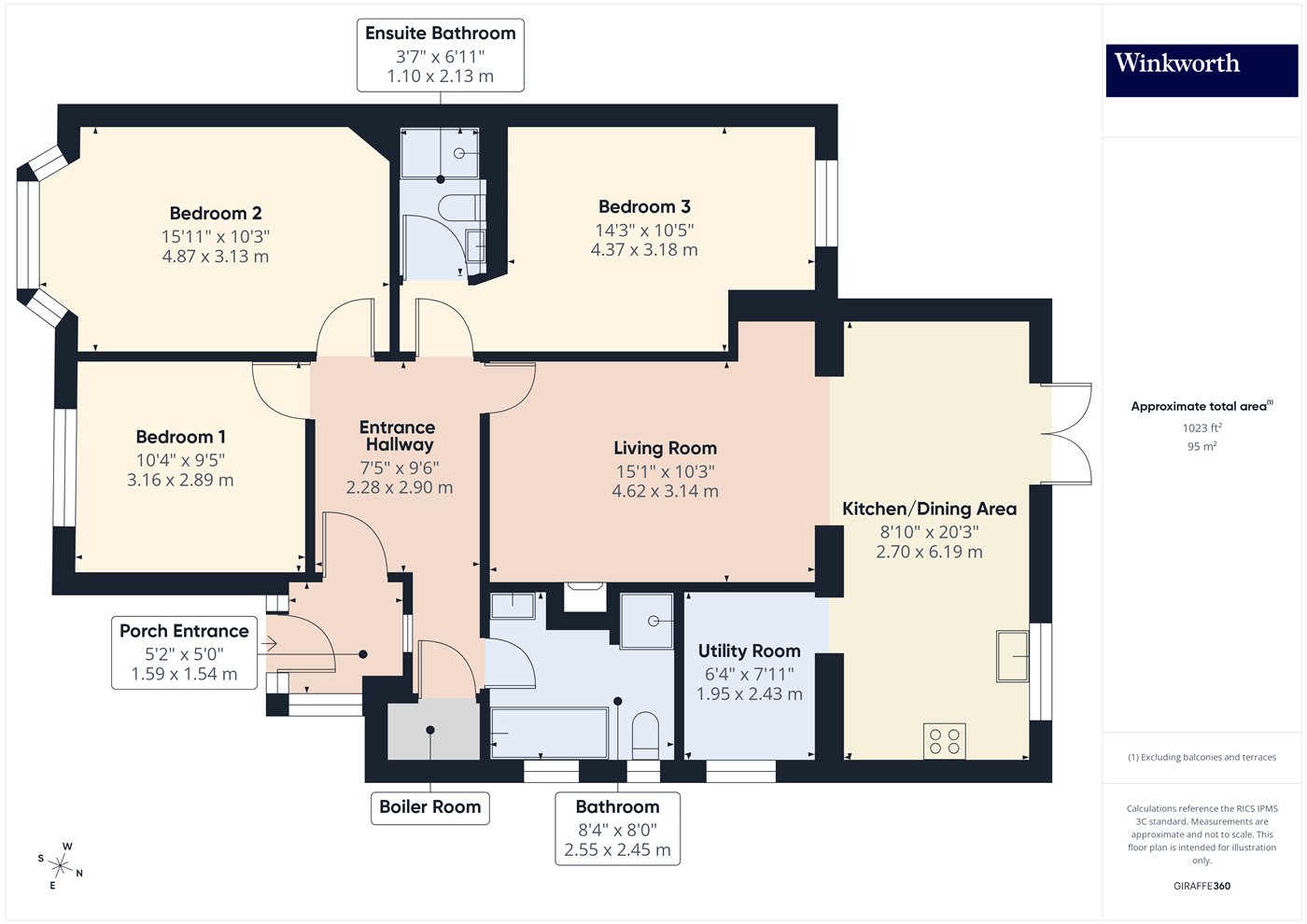 Tudor Close, London floorplan