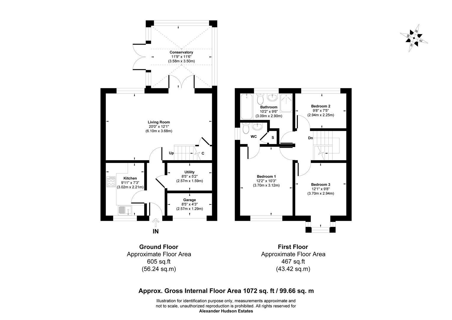 3, Southfields, Dudley floorplan