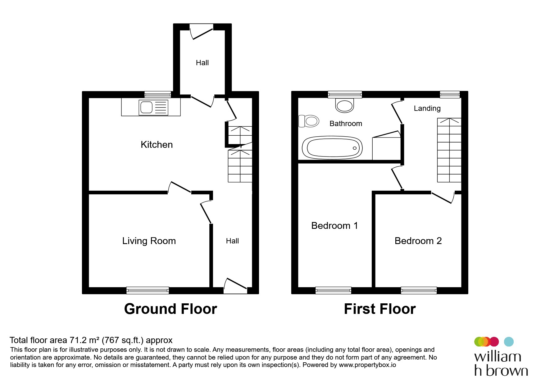 3, Beacon Street, Huddersfield floorplan