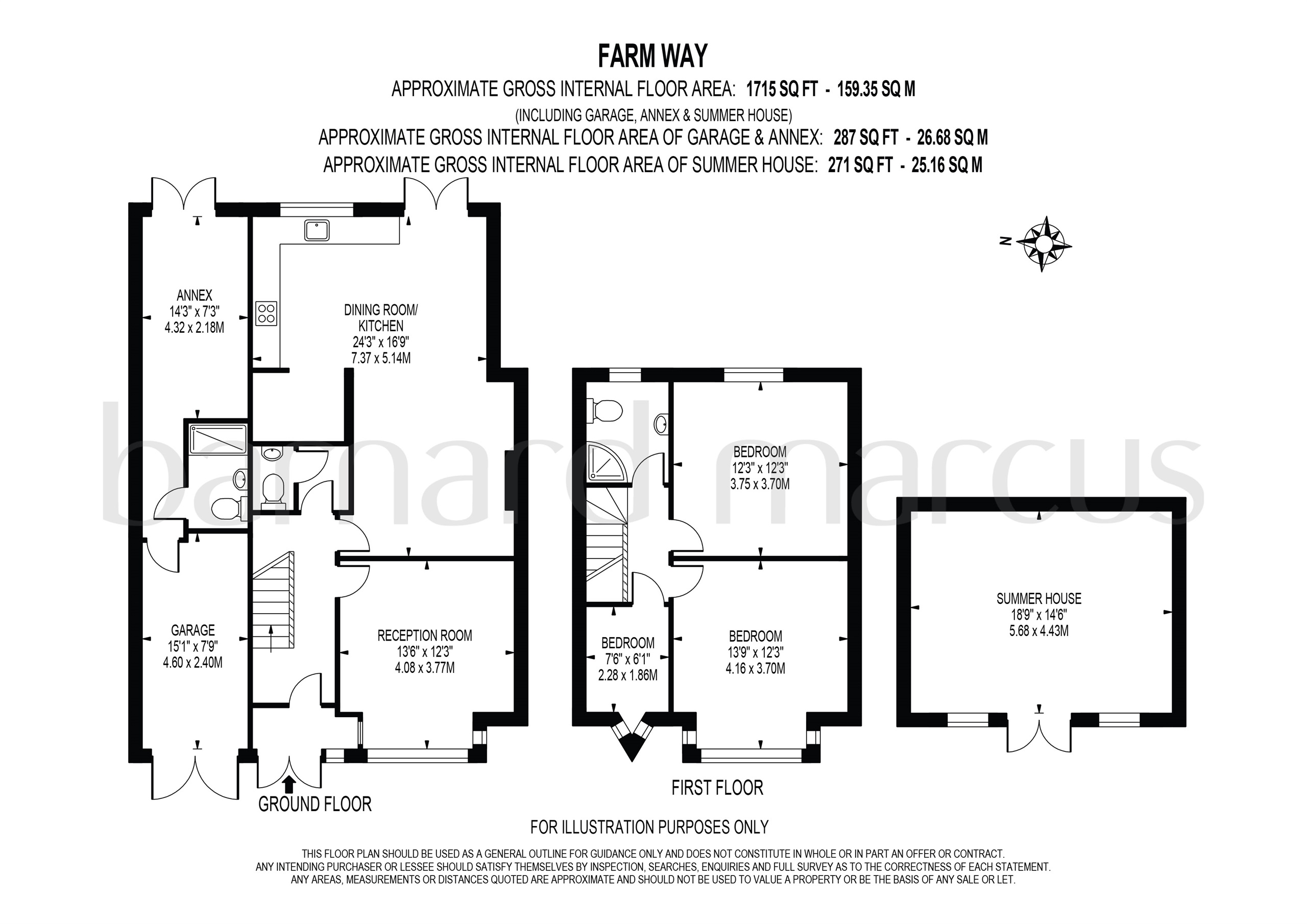 3 Bedrooms Semi-detached house for sale in Farm Way, Worcester Park KT4