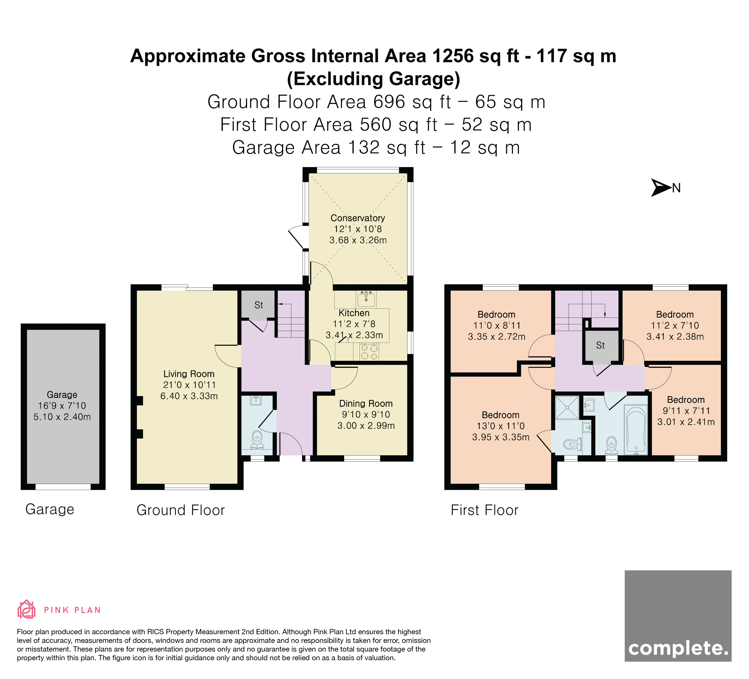 9, Kittersley Drive, Newton Abbot floorplan
