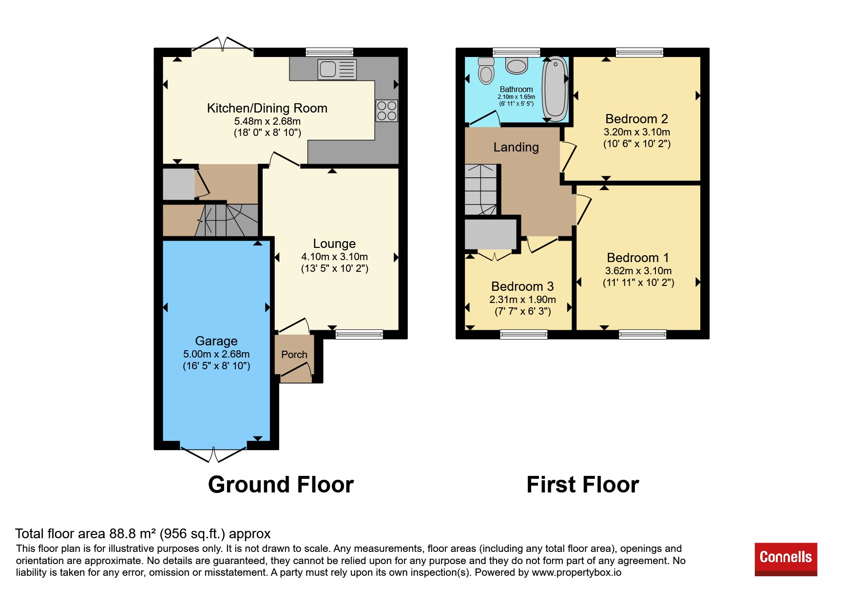 24, Warwick Close, Braintree floorplan
