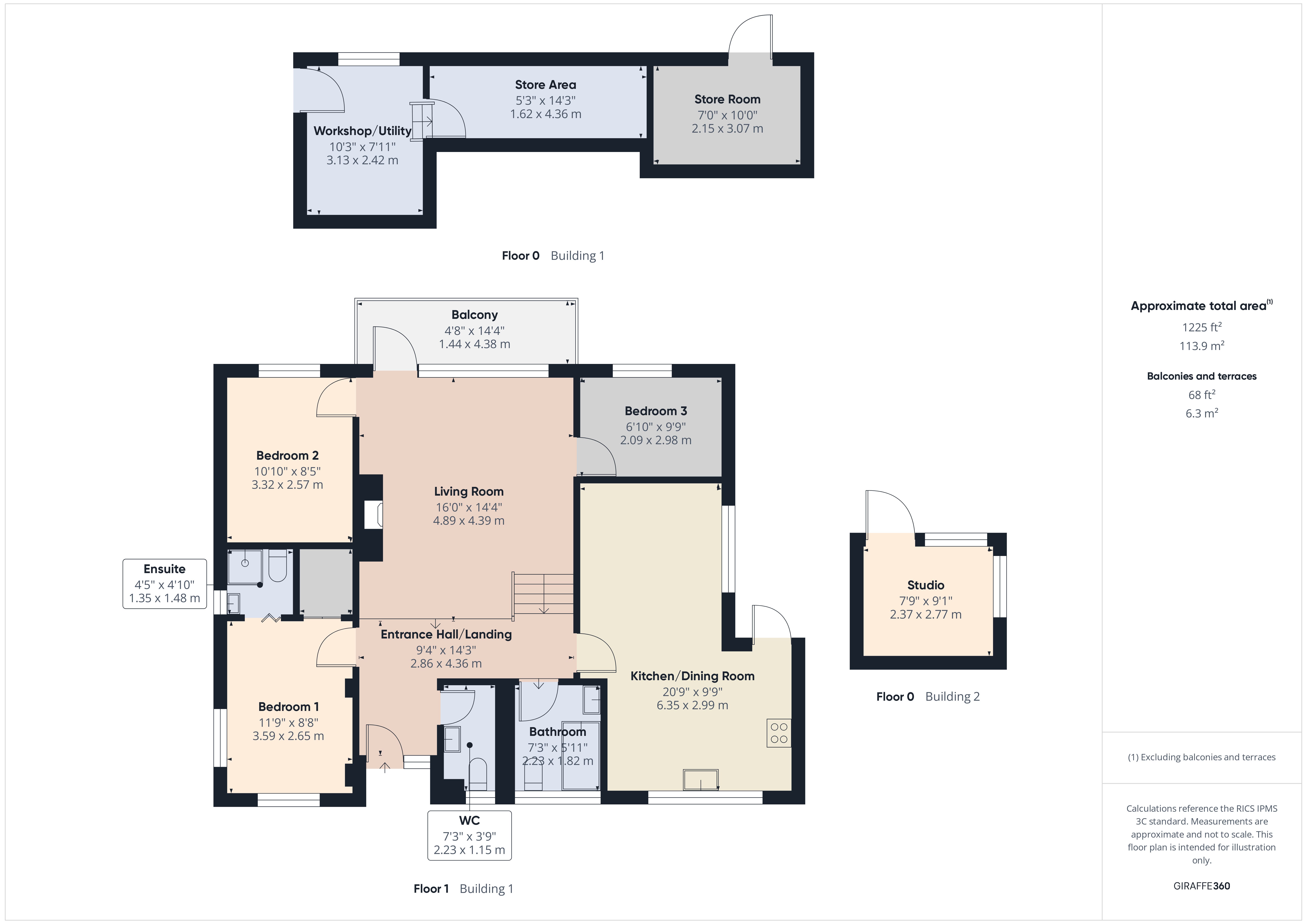 Omega,, Gooseham, Cornwall floorplan