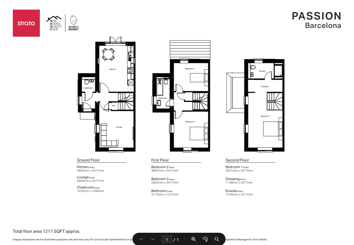 The Barcelona - Passion,, Merrington Lane, County Durham floorplan