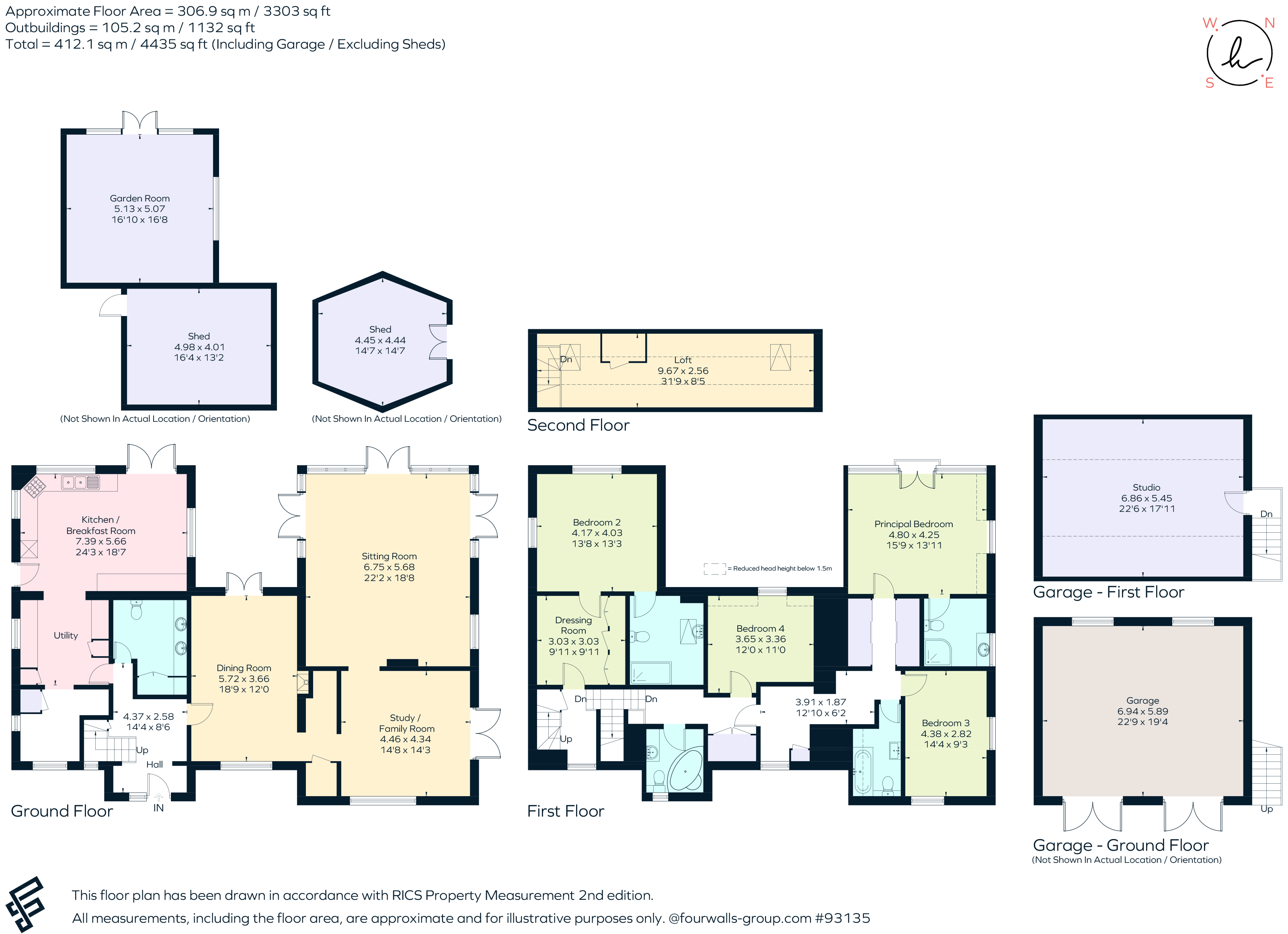 Dormer Cottage, Spurgrove Lane, Frieth floorplan