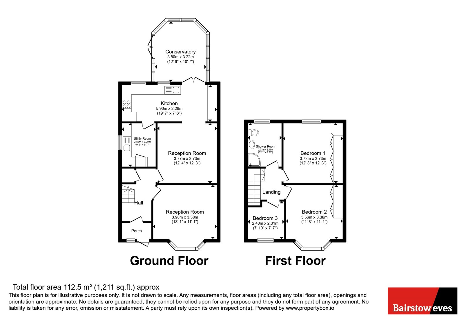 122, Huthwaite Road, Nottinghamshire floorplan