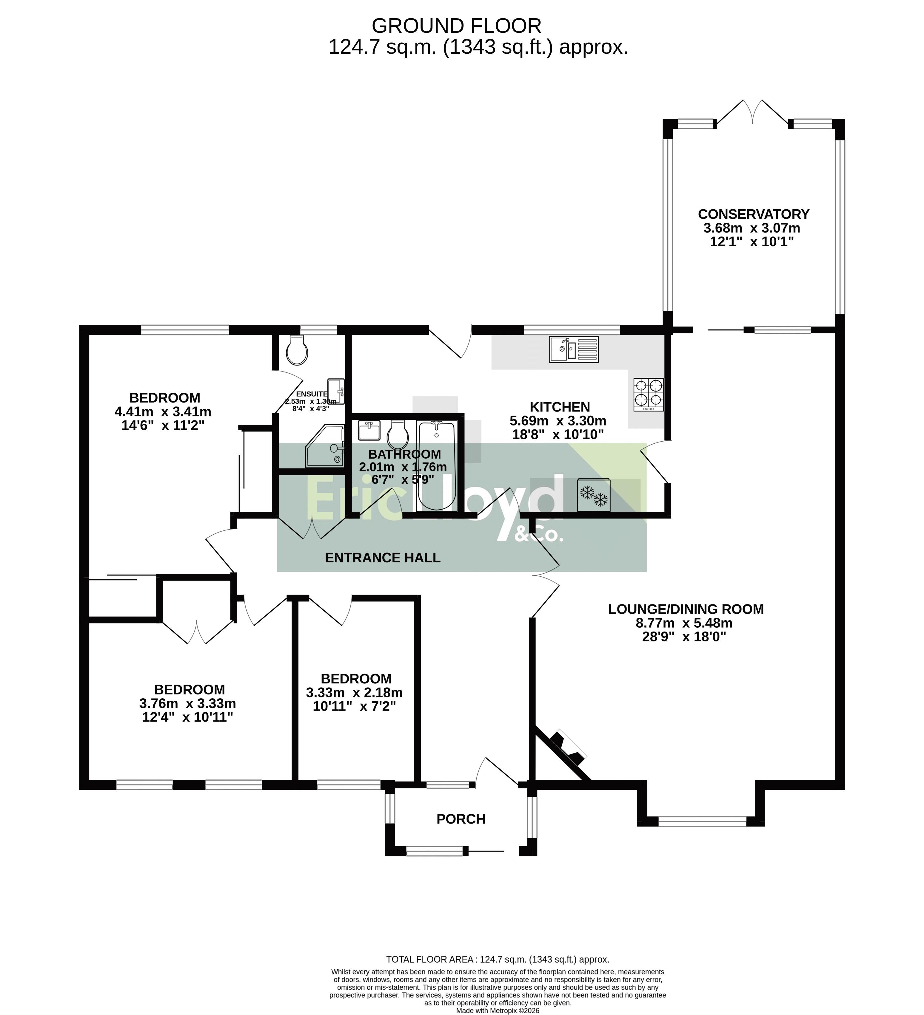 28, Huccaby Close, Brixham floorplan