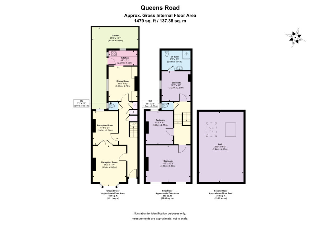 Queens Road, Bowes Park floorplan
