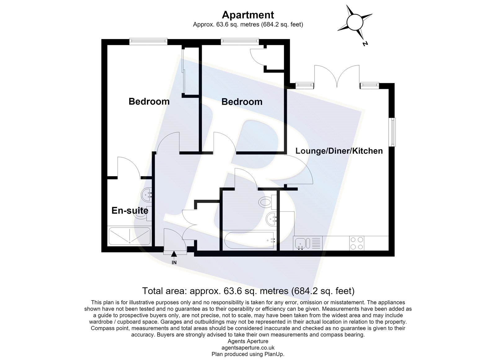 Apartment 4,, Ambrose Court, South Ockendon floorplan