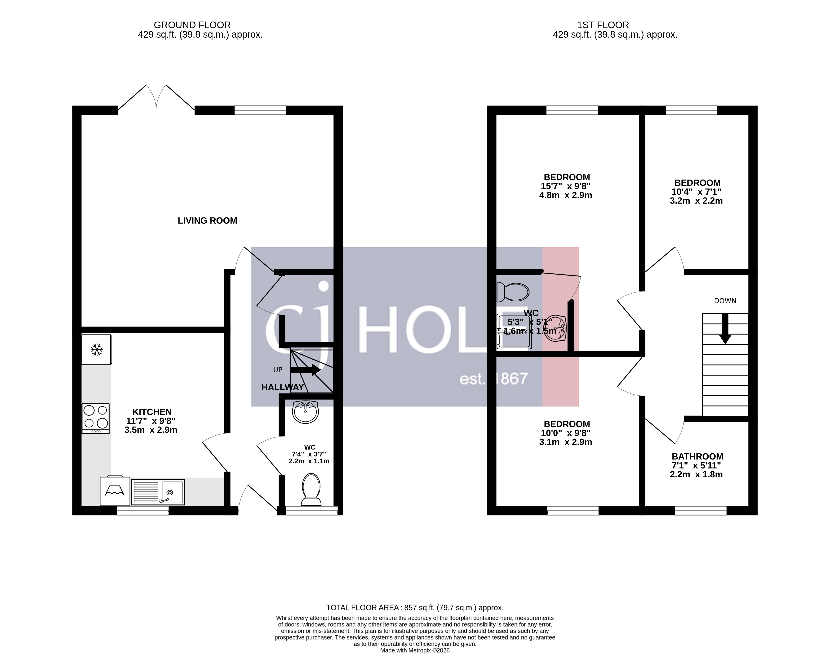 37, Goosefoot Road, Bristol floorplan