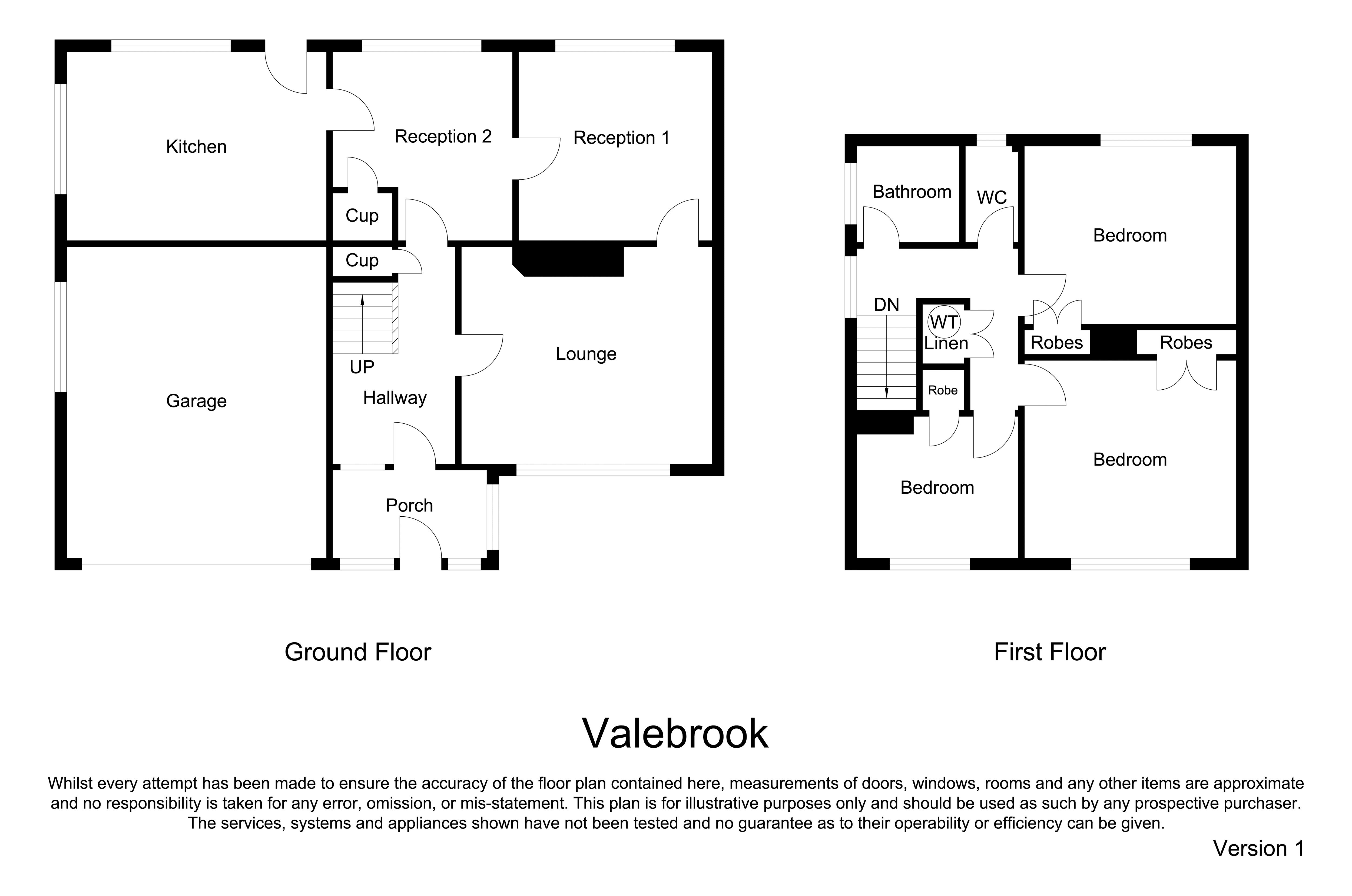 23, Valebrook, Hexham floorplan