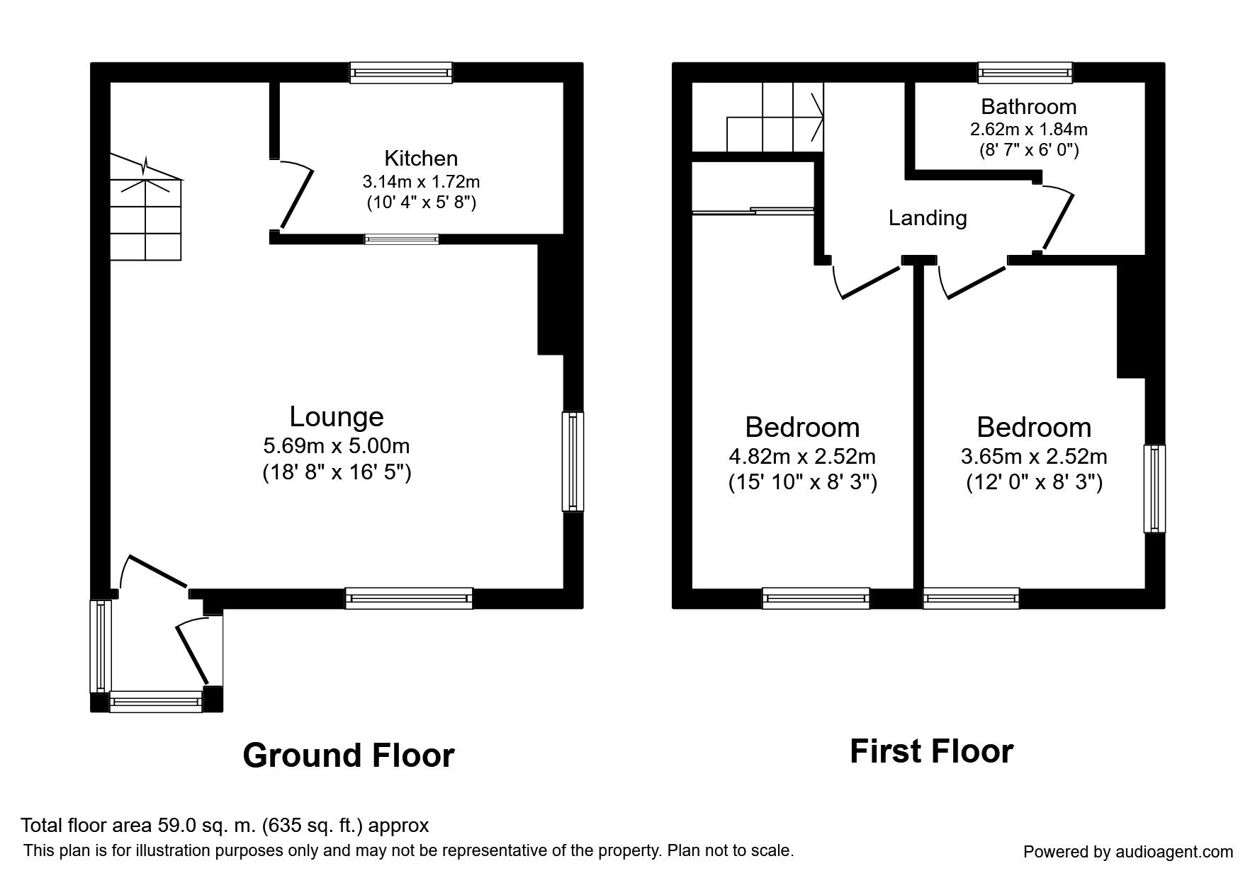 2 Bedrooms Semi-detached house to rent in Elm Street, Skelmanthorpe, Huddersfield HD8