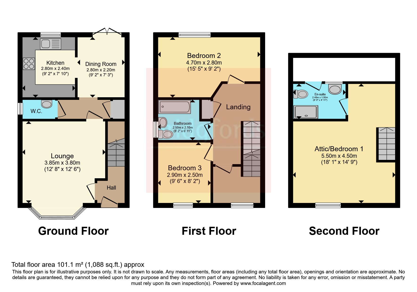 17, Venice Street, Lancashire floorplan