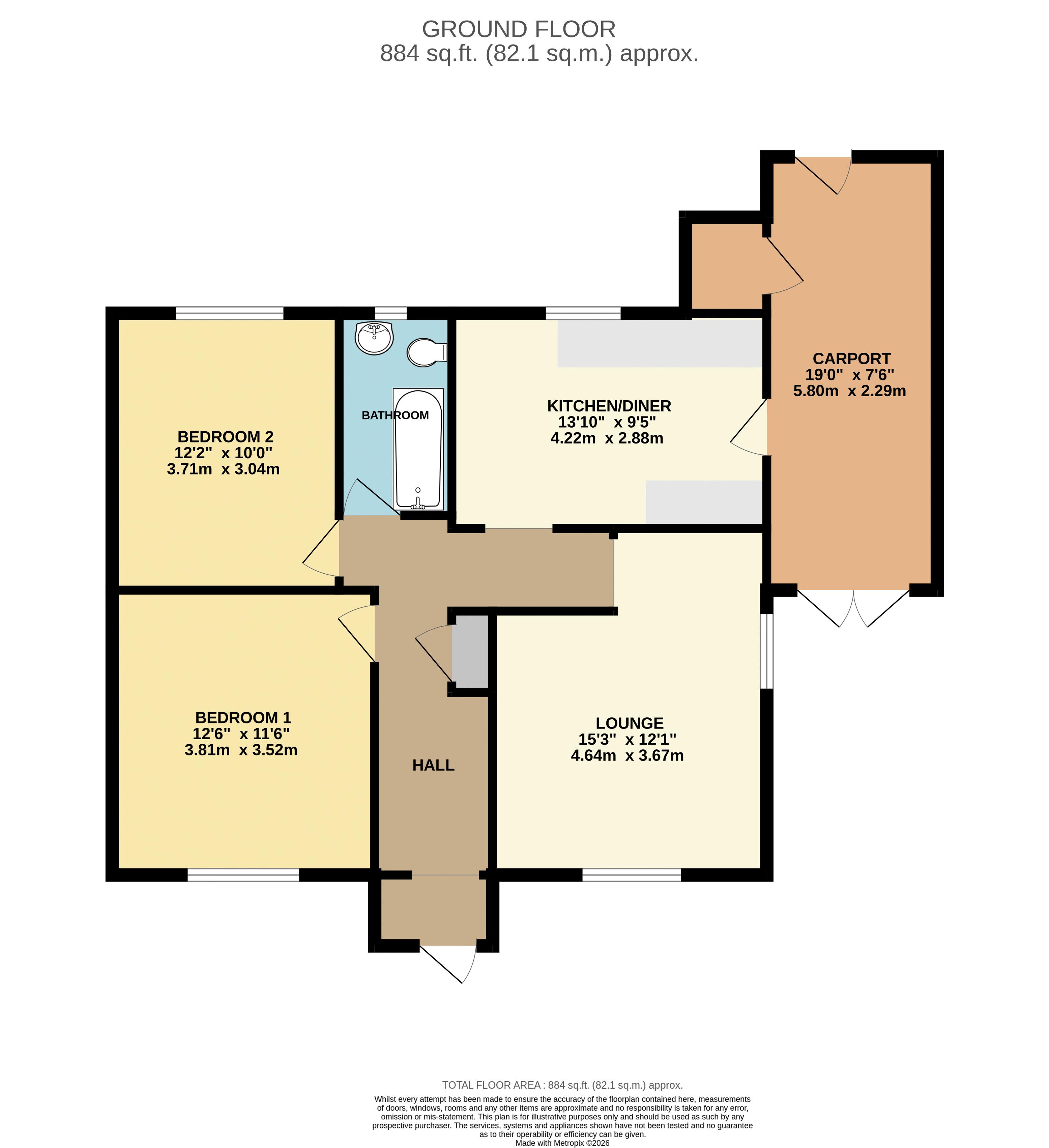 10, Gail Grove, Lincoln floorplan