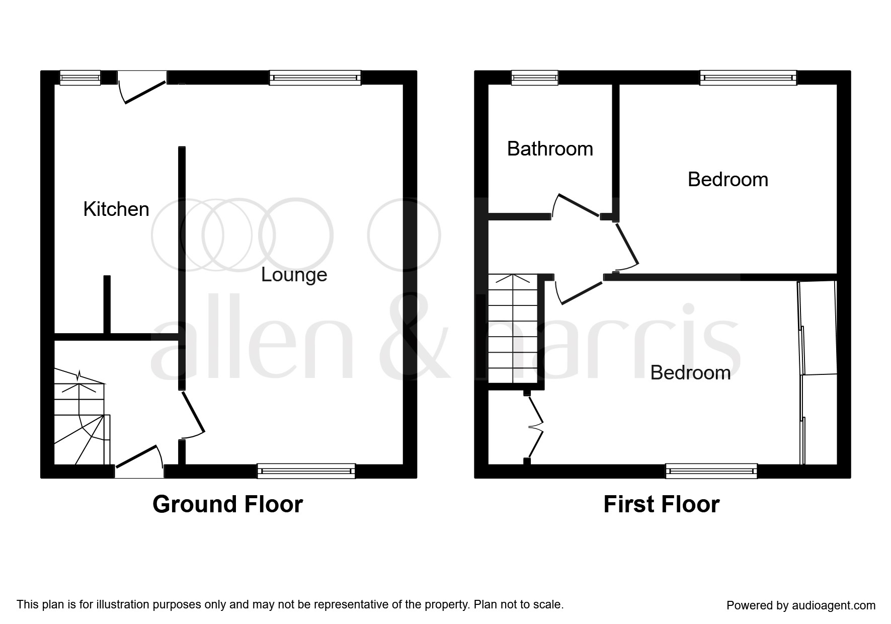 2 Bedrooms Terraced house for sale in Glenshamrock Drive, Auchinleck, Cumnock KA18