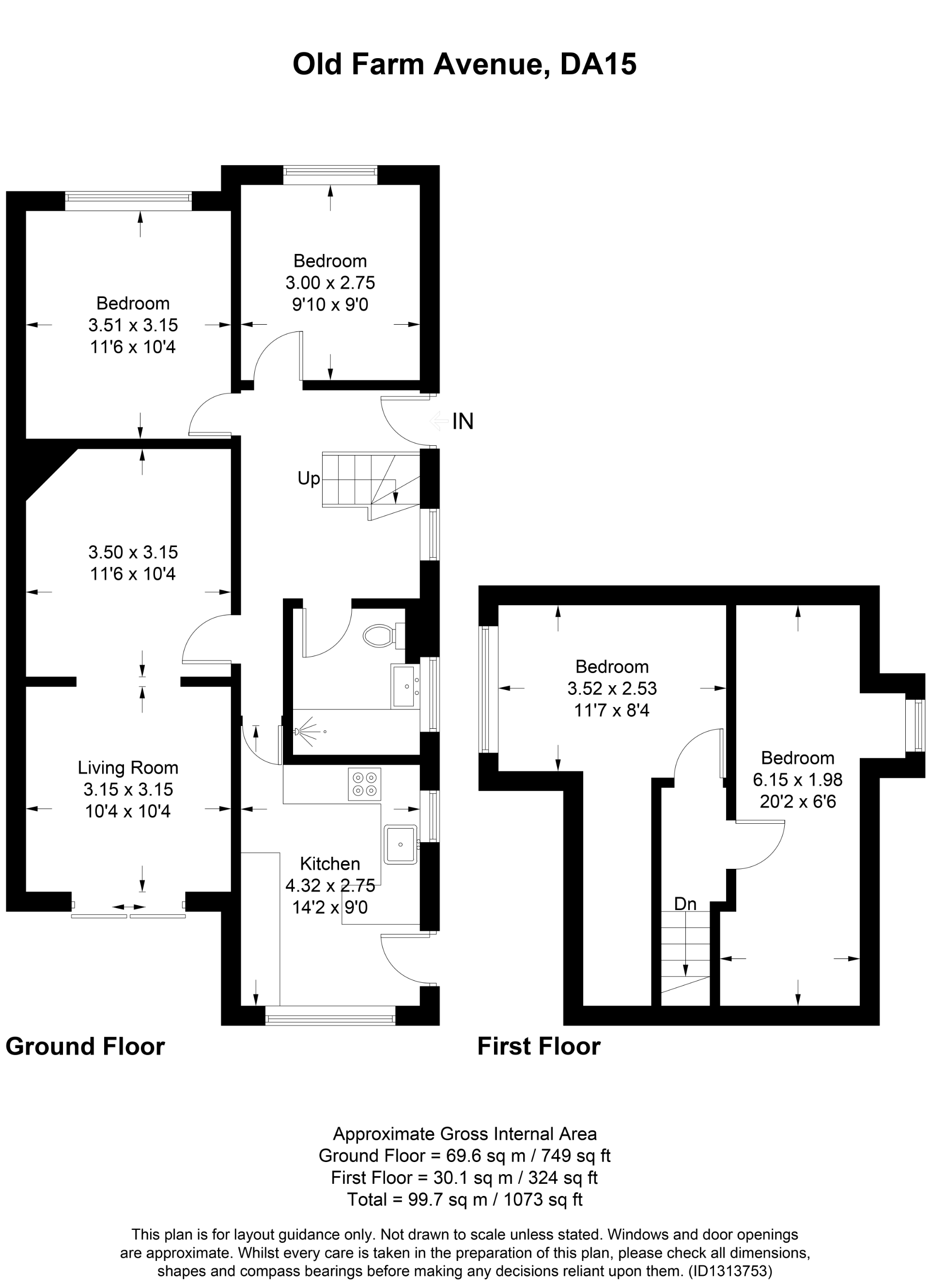 229, Old Farm Avenue, Greater London floorplan